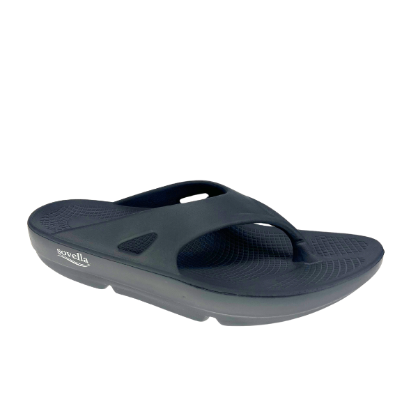 Sovella Active Recovery Sandals Men's PF Thong Dark Grey on sale at MyriadMart
