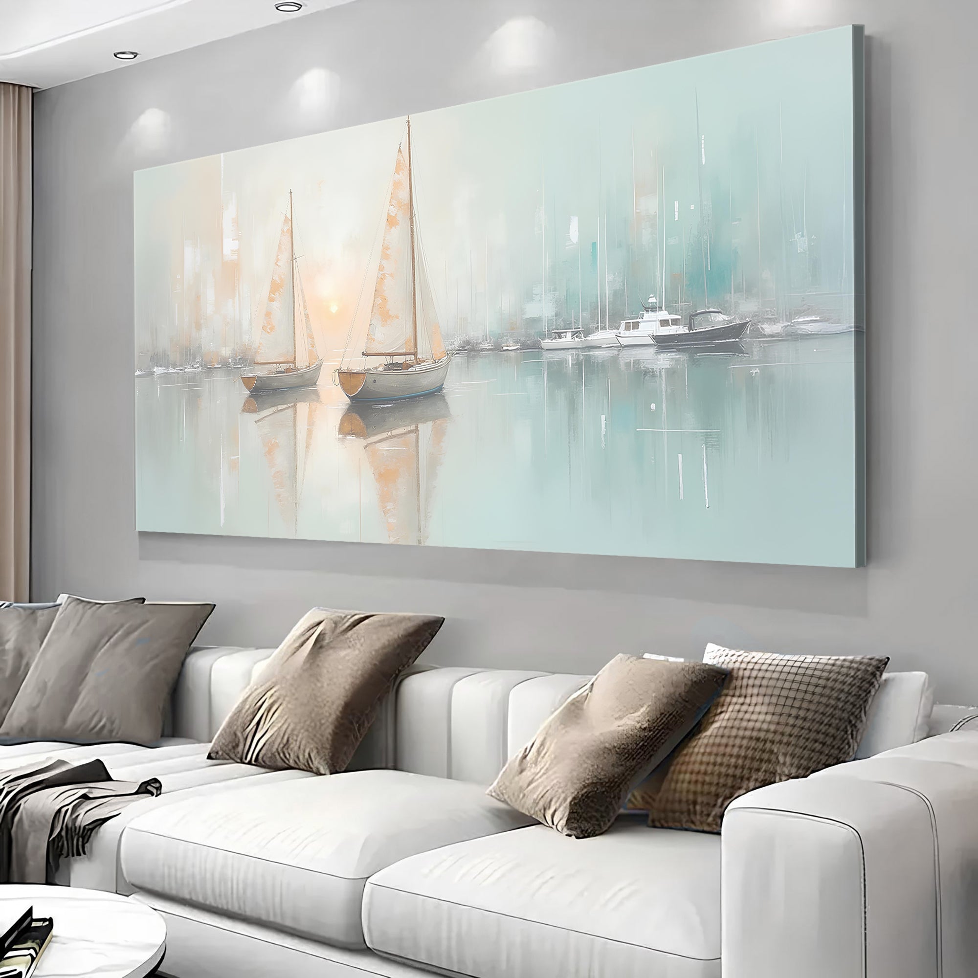 Abstract Pier and Dock Wall Art on sale at MyriadMart