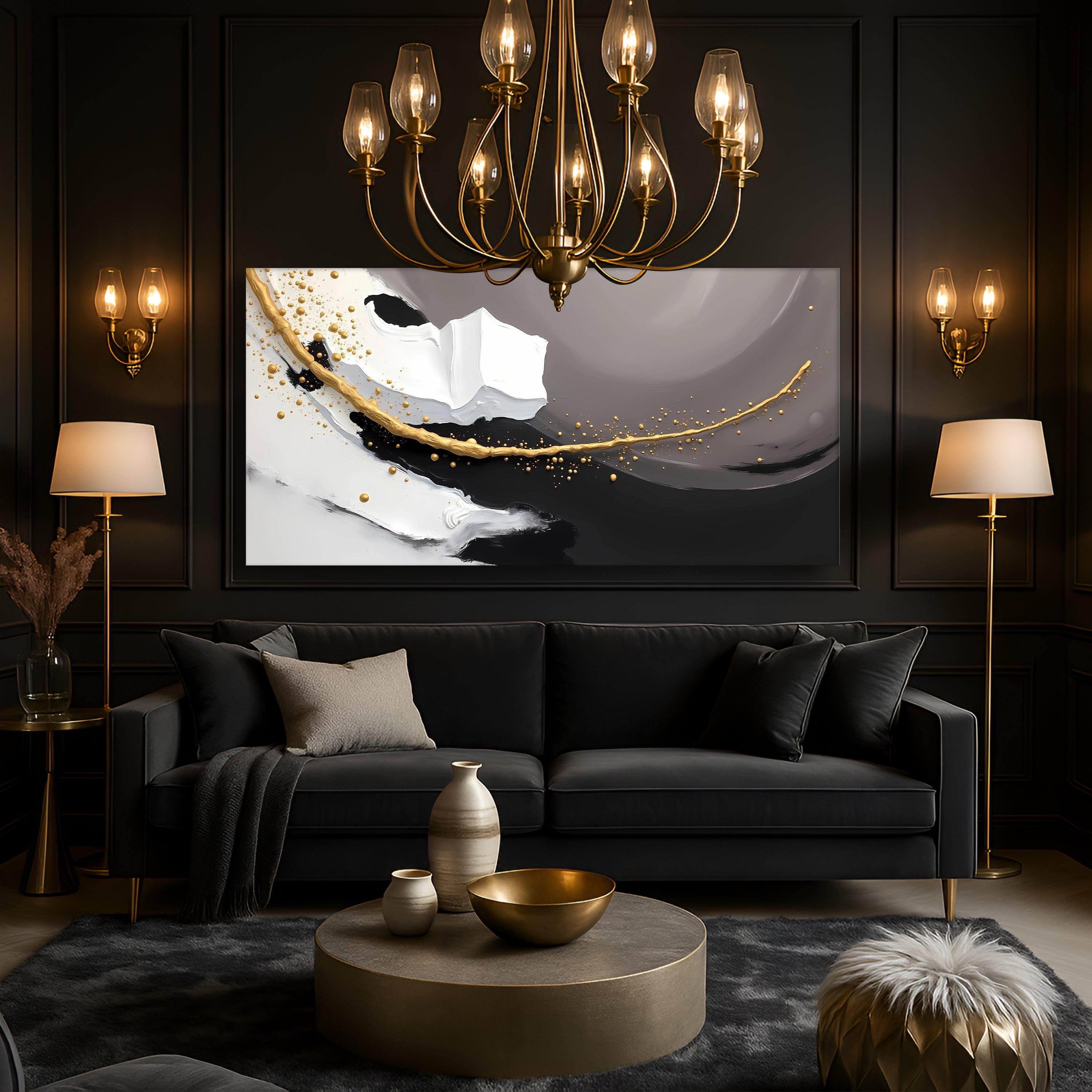 Wave Abstract Wall Art on sale at MyriadMart