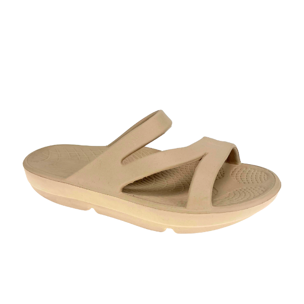 Sovella Active Recovery Sandals Women's PF Slide Beige on sale at MyriadMart