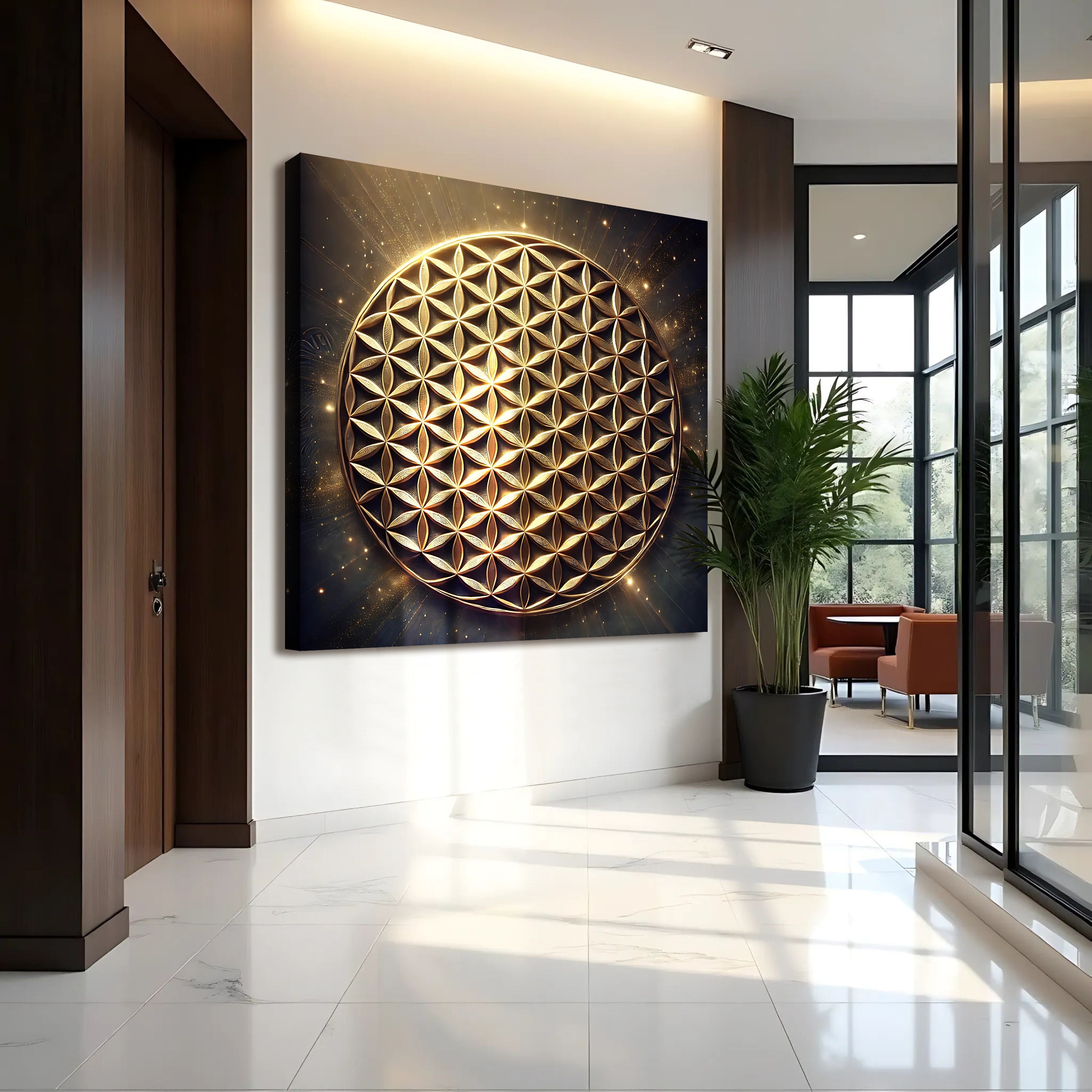 Flower Of Life Wall Art V on sale at MyriadMart