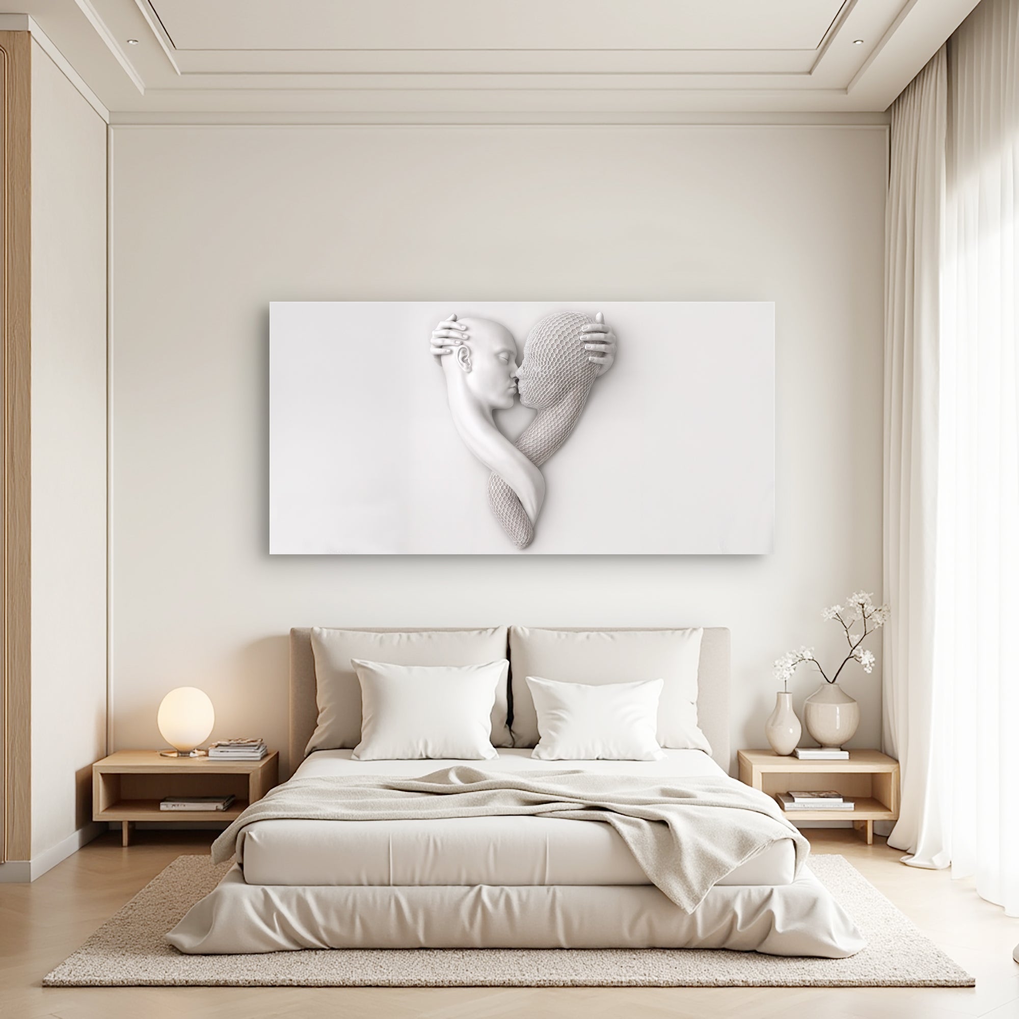 Eternal Love Figure Abstract Wall Art VI on sale at MyriadMart