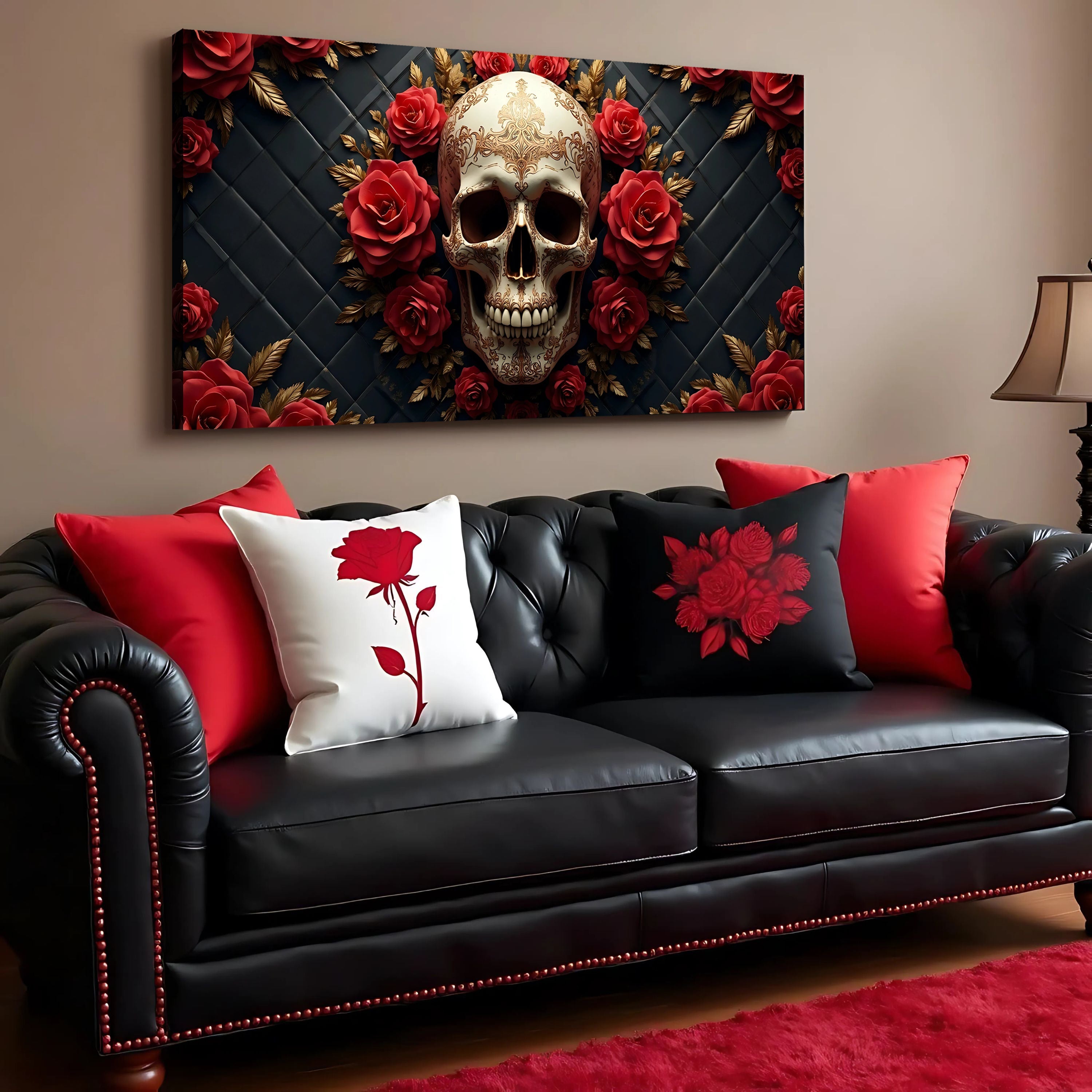 3D Vintage Skull Wall Art VI on sale at MyriadMart
