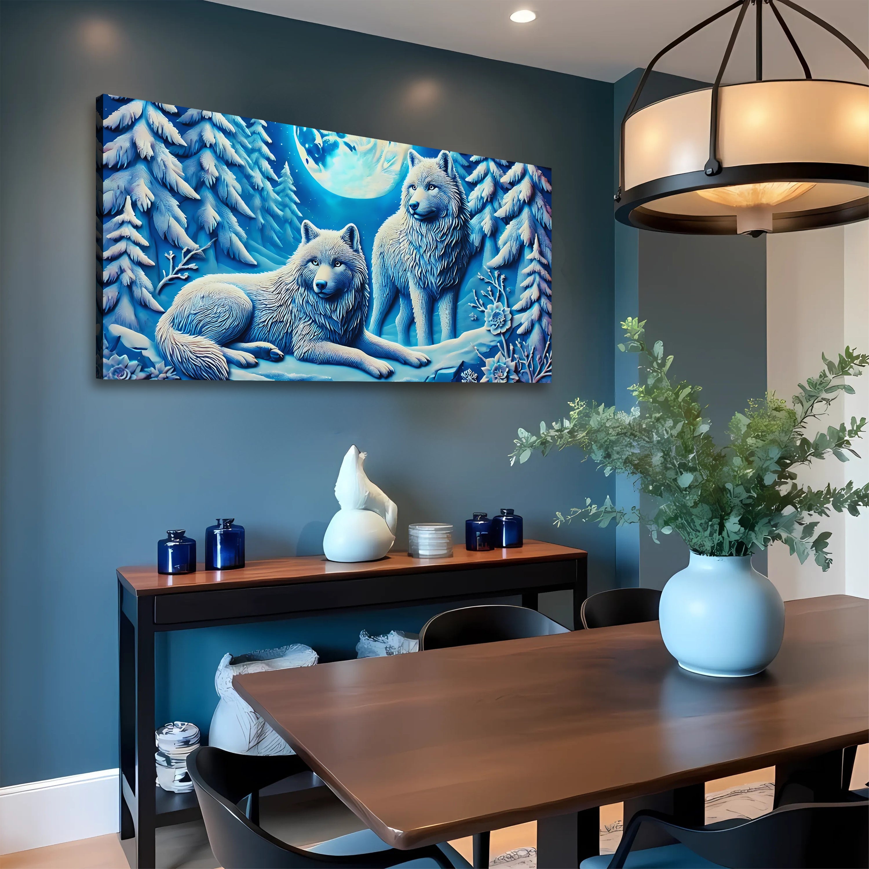 3D Wolves Wall Art V on sale at MyriadMart