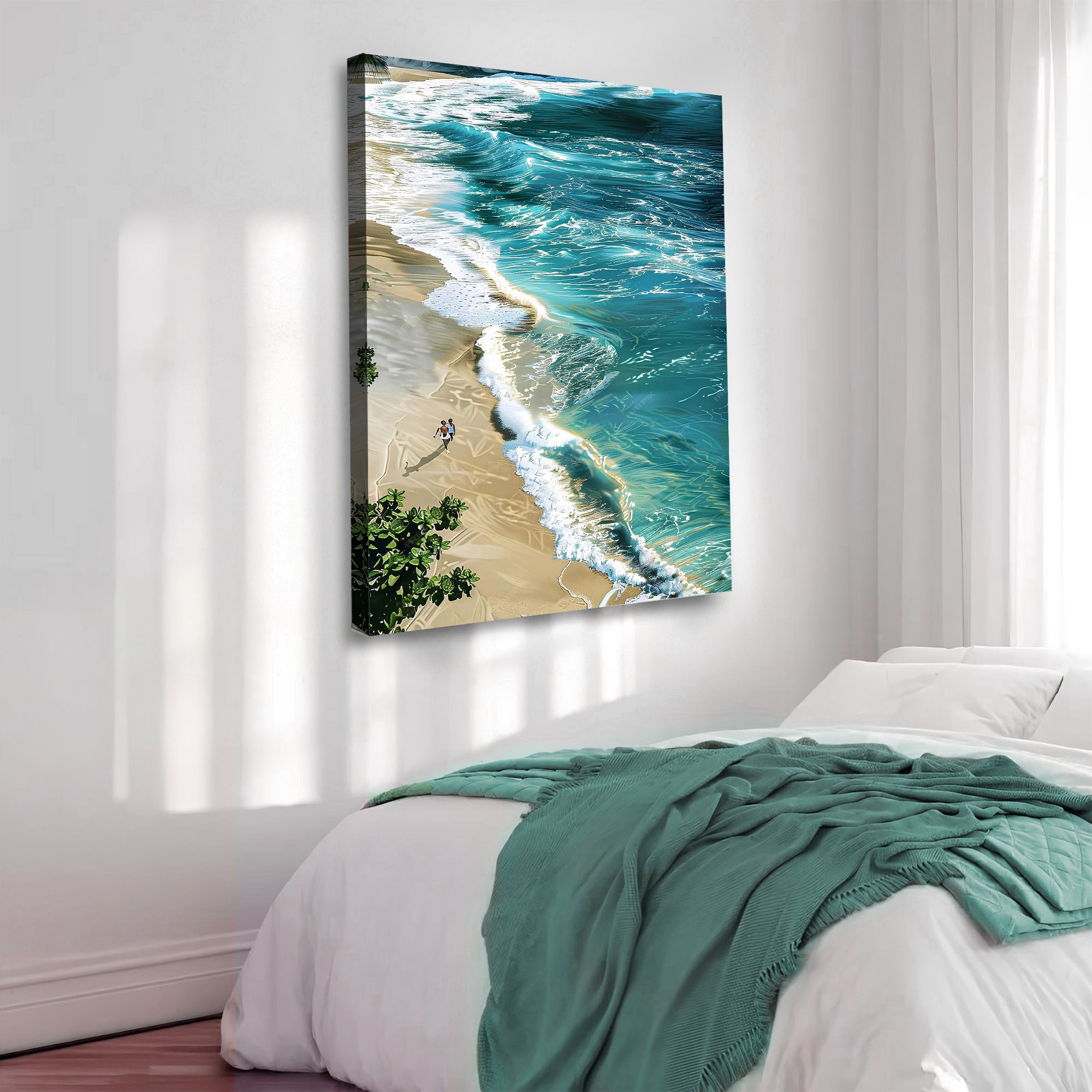 Beachfront Painting Coastal Wall Art II on sale at MyriadMart
