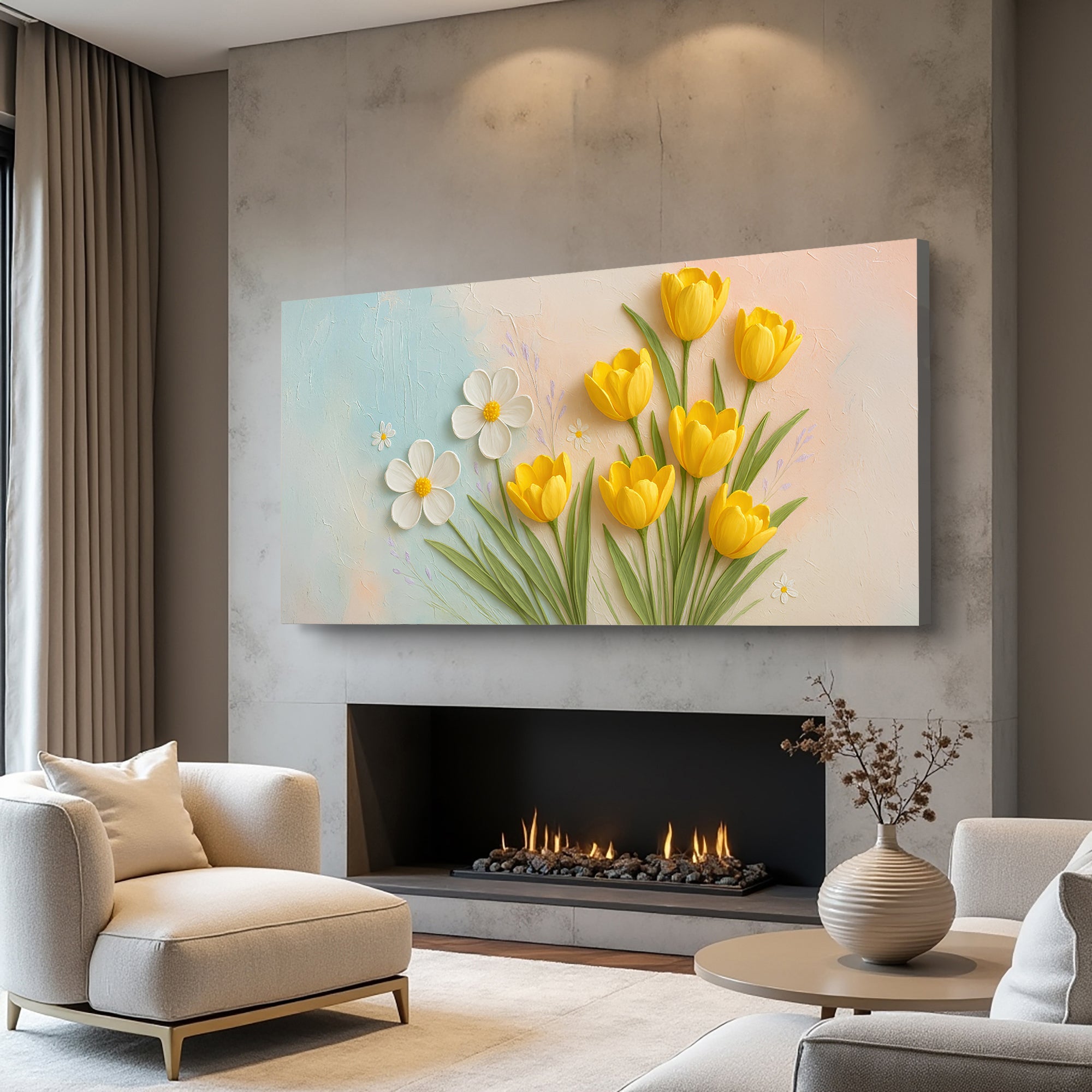 Floral Wall Art II on sale at MyriadMart