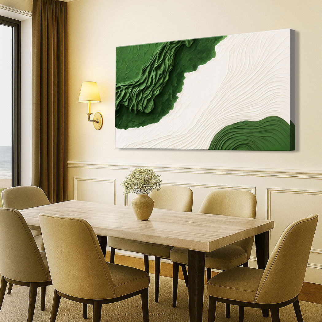Green Rivers Abstract Wall Art IX on sale at MyriadMart