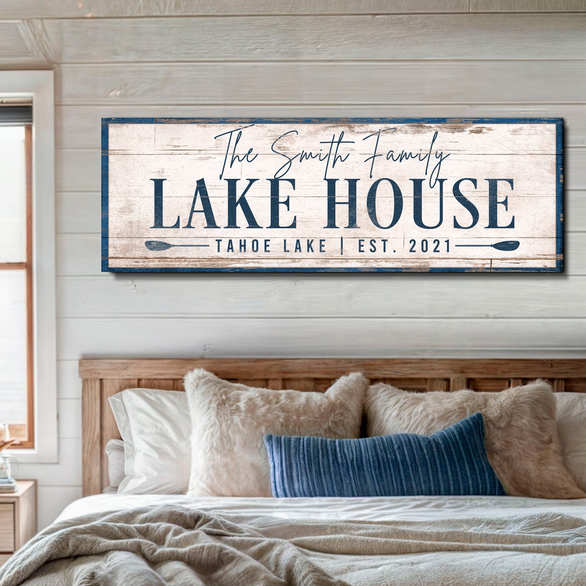 Personalized Lake House Sign V on sale at MyriadMart