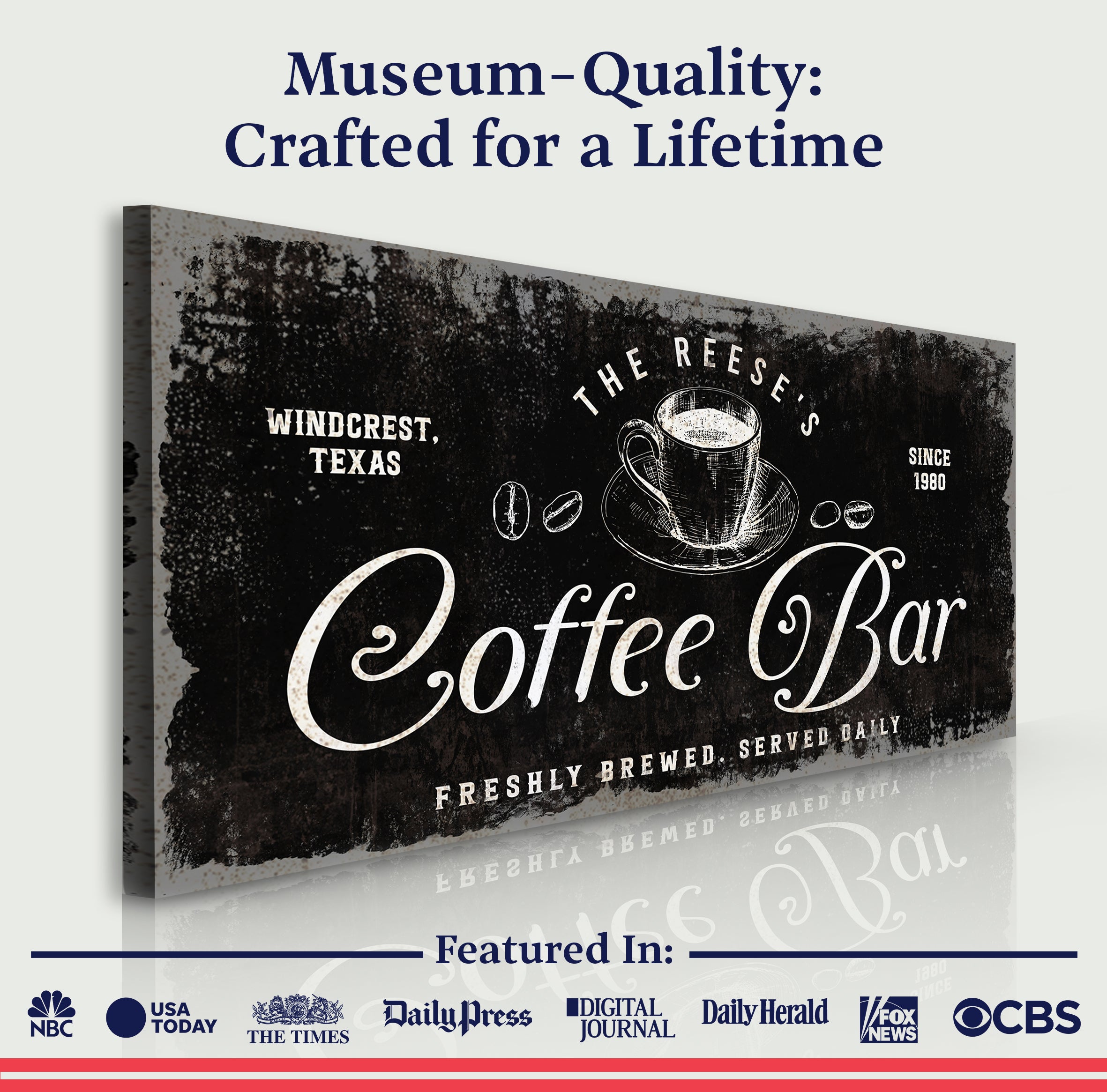 Coffee Bar Sign V on sale at MyriadMart
