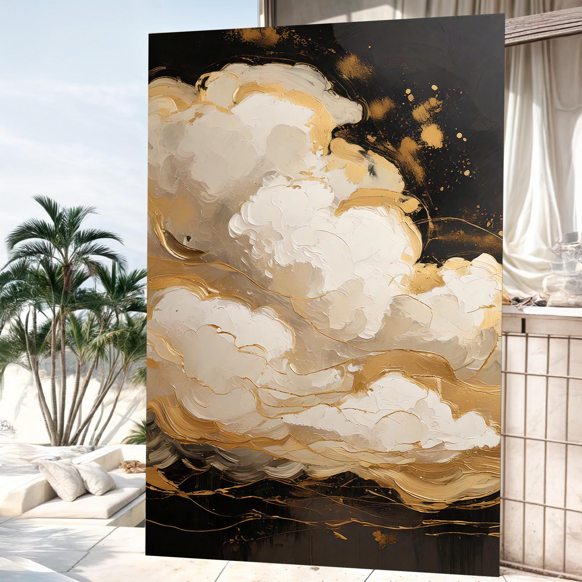 Auric Cloud Abstract Wall Art on sale at MyriadMart