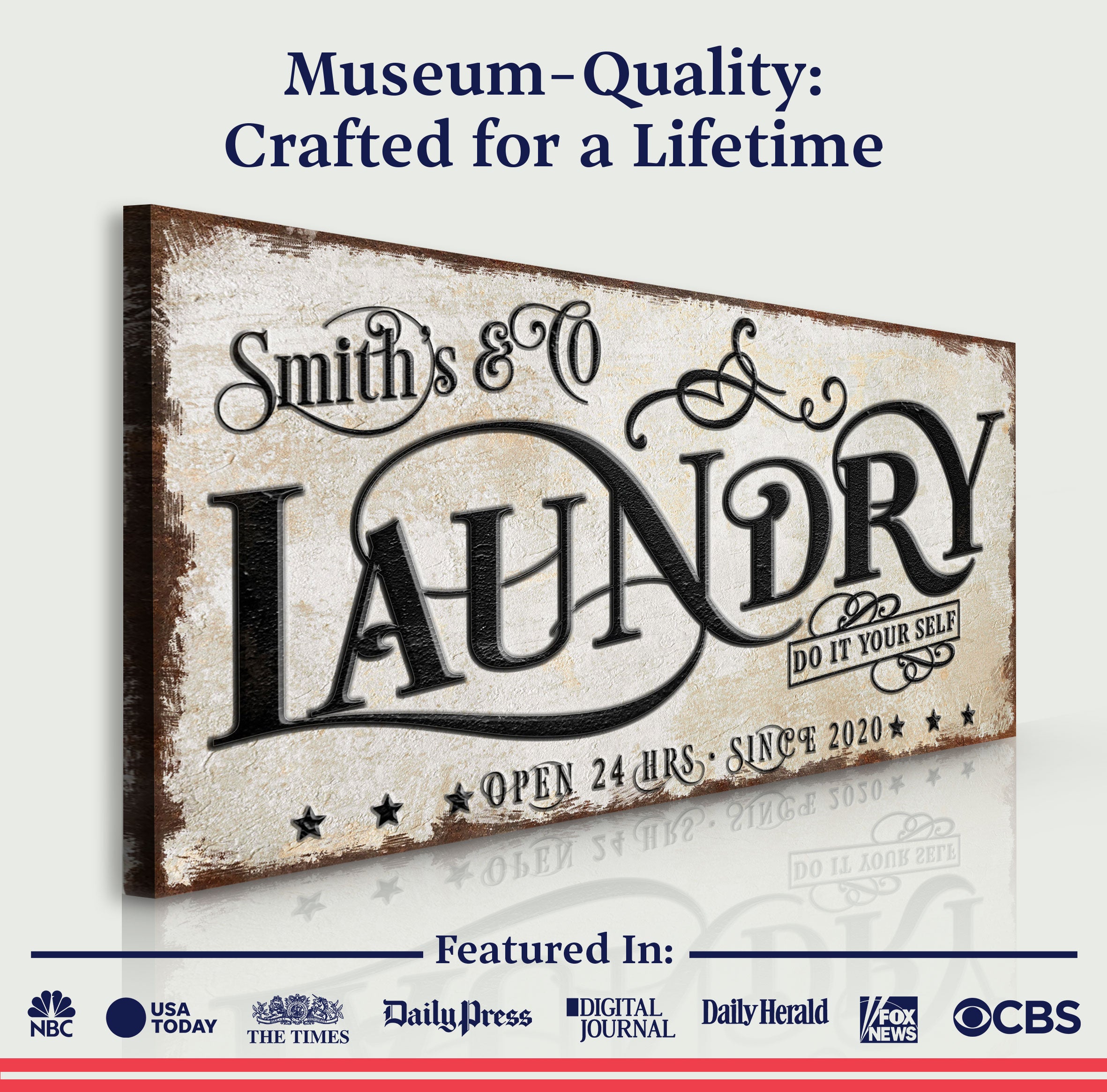 The Laundry Room Sign VI on sale at MyriadMart