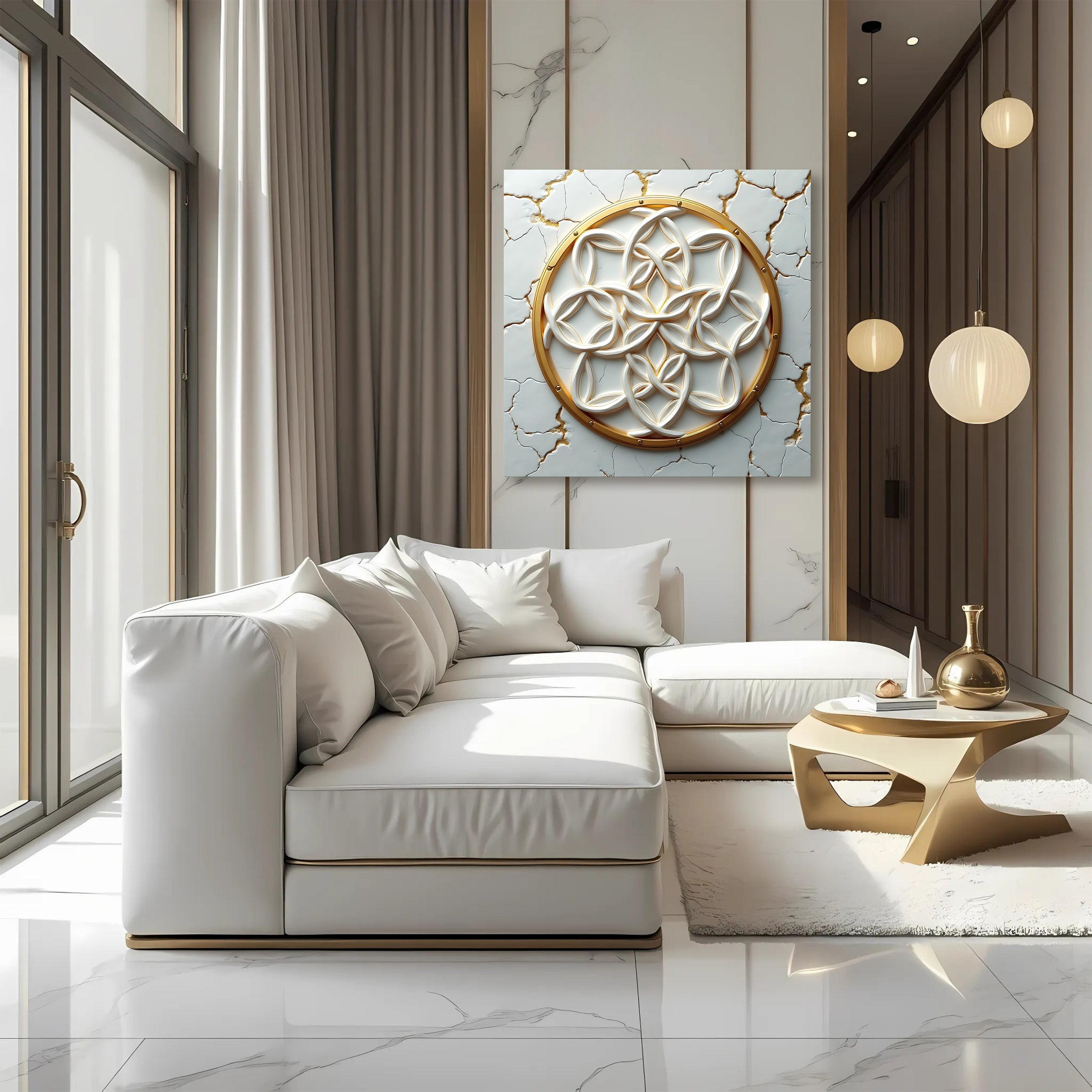 Flower Of Life Wall Art IV on sale at MyriadMart