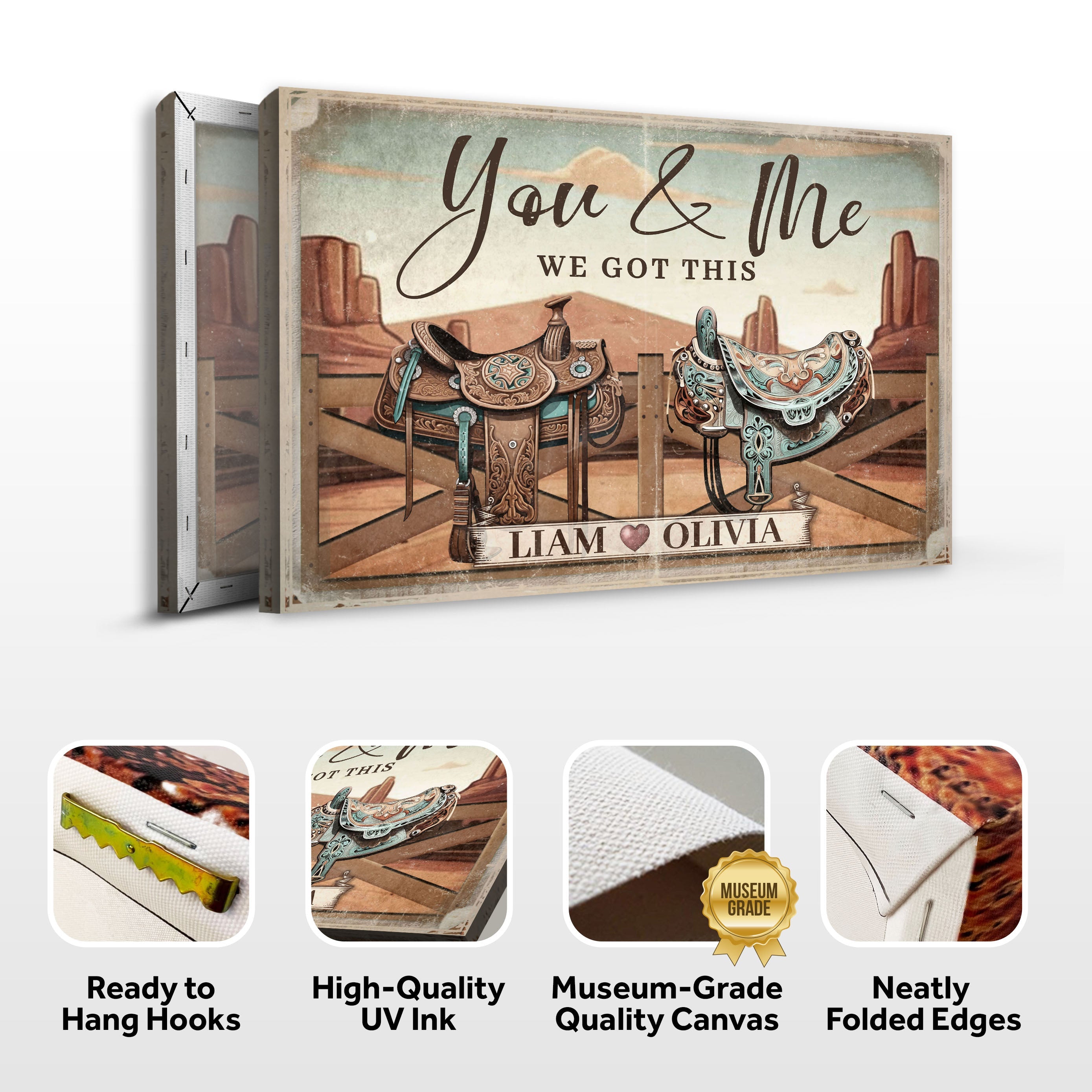 Cowboy Themed We Got This Couple Sign II on sale at MyriadMart