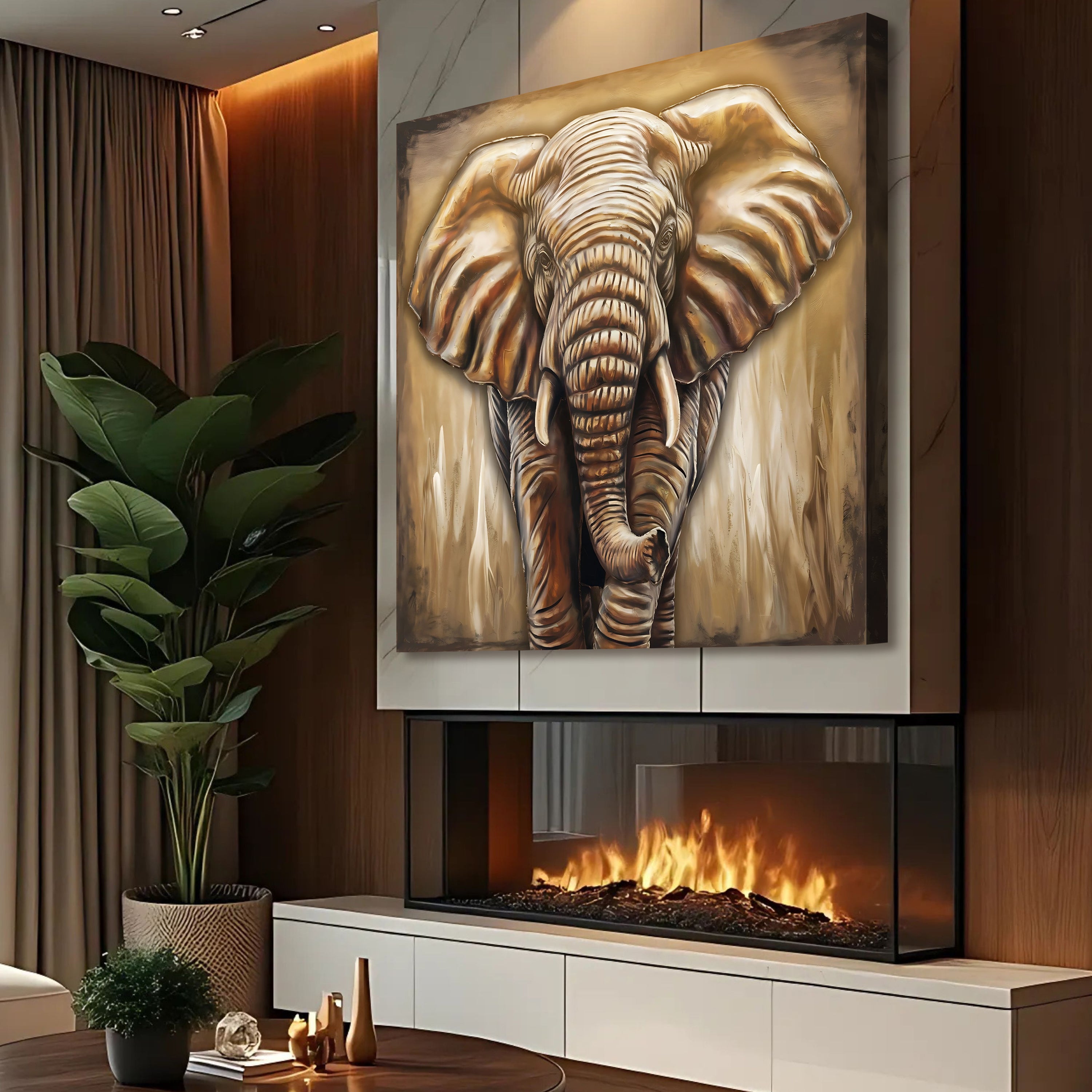 3D Elephant Wall Art on sale at MyriadMart