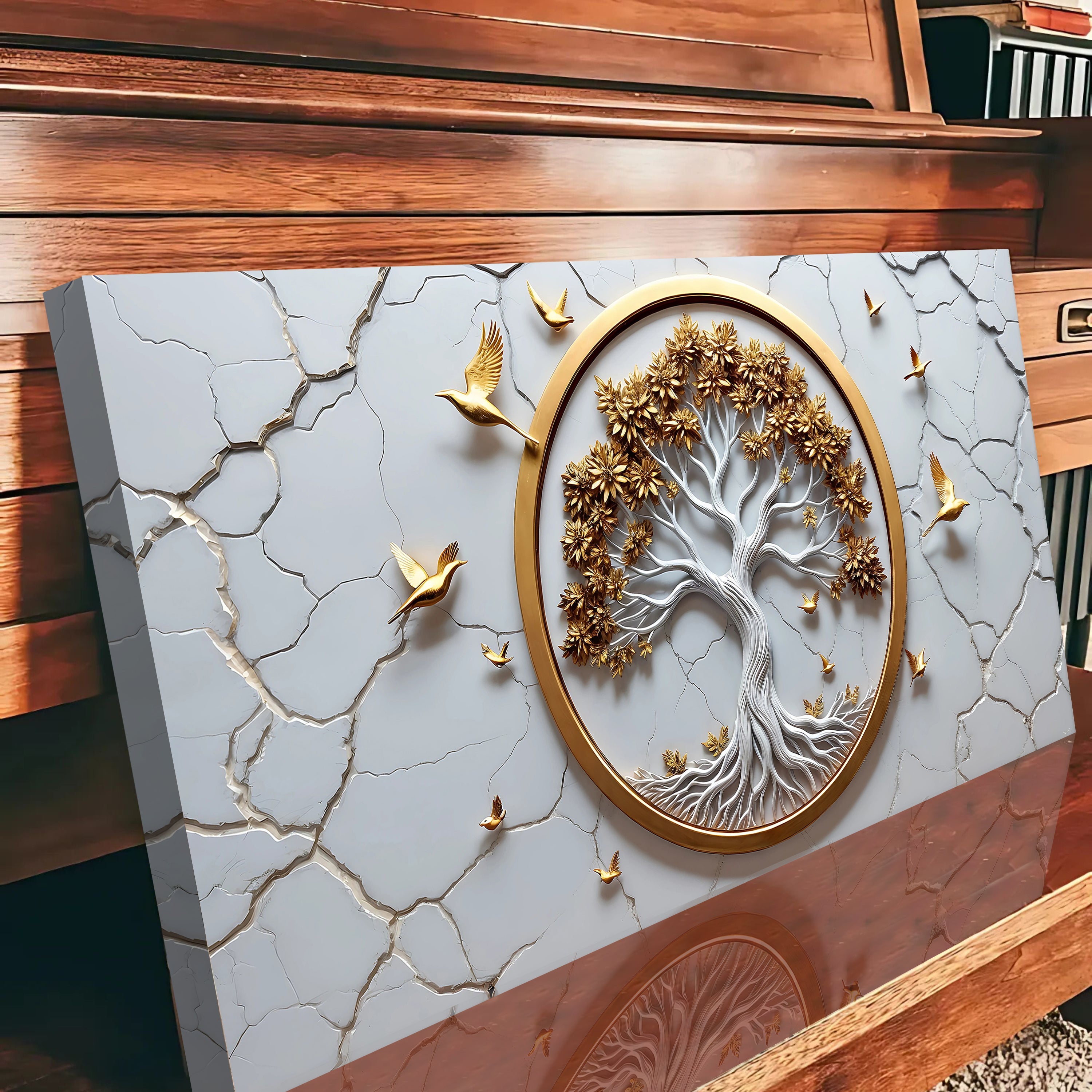 3D Celtic Tree of Life Wall Art - White on sale at MyriadMart