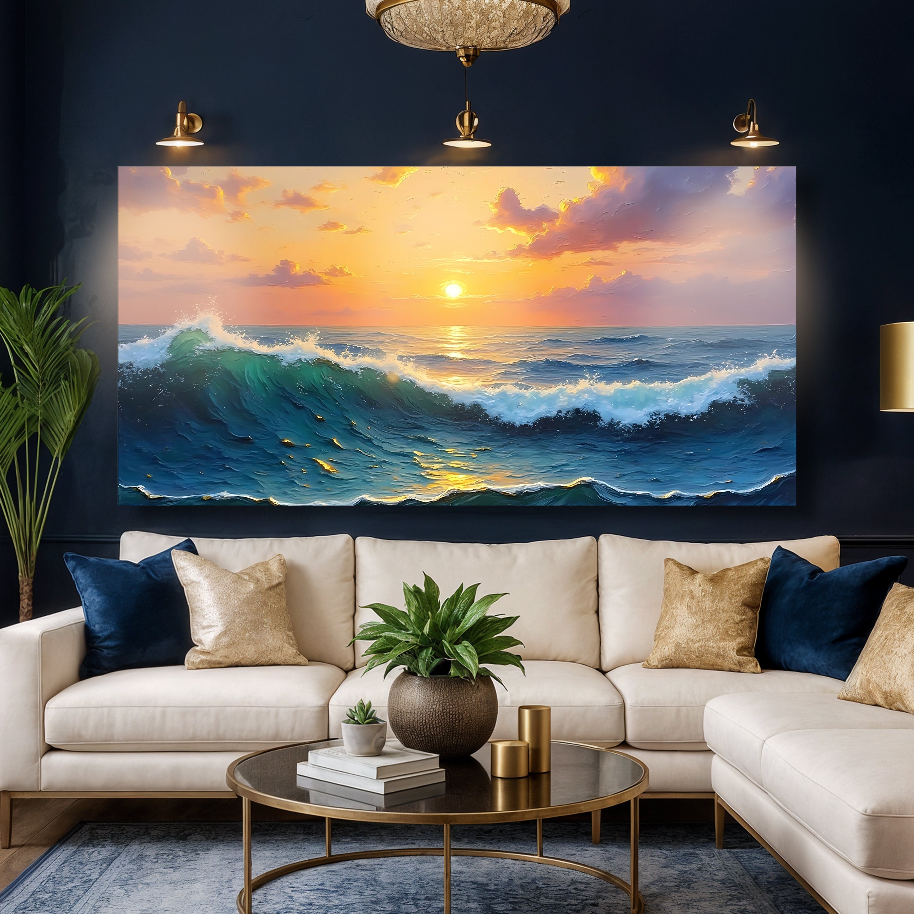Waterscape Abstract Wall Art XII on sale at MyriadMart