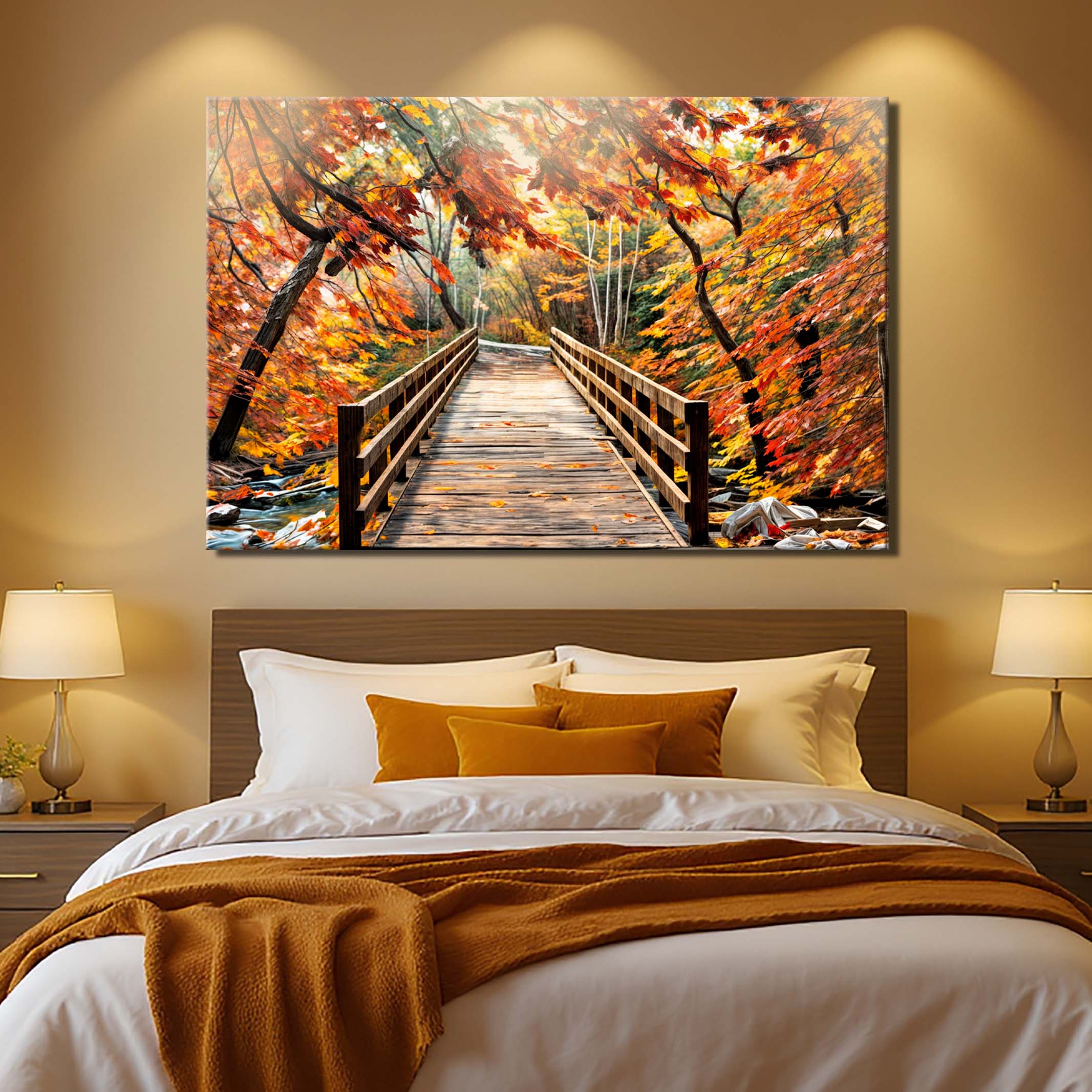Crossing Autumn Wall Art on sale at MyriadMart