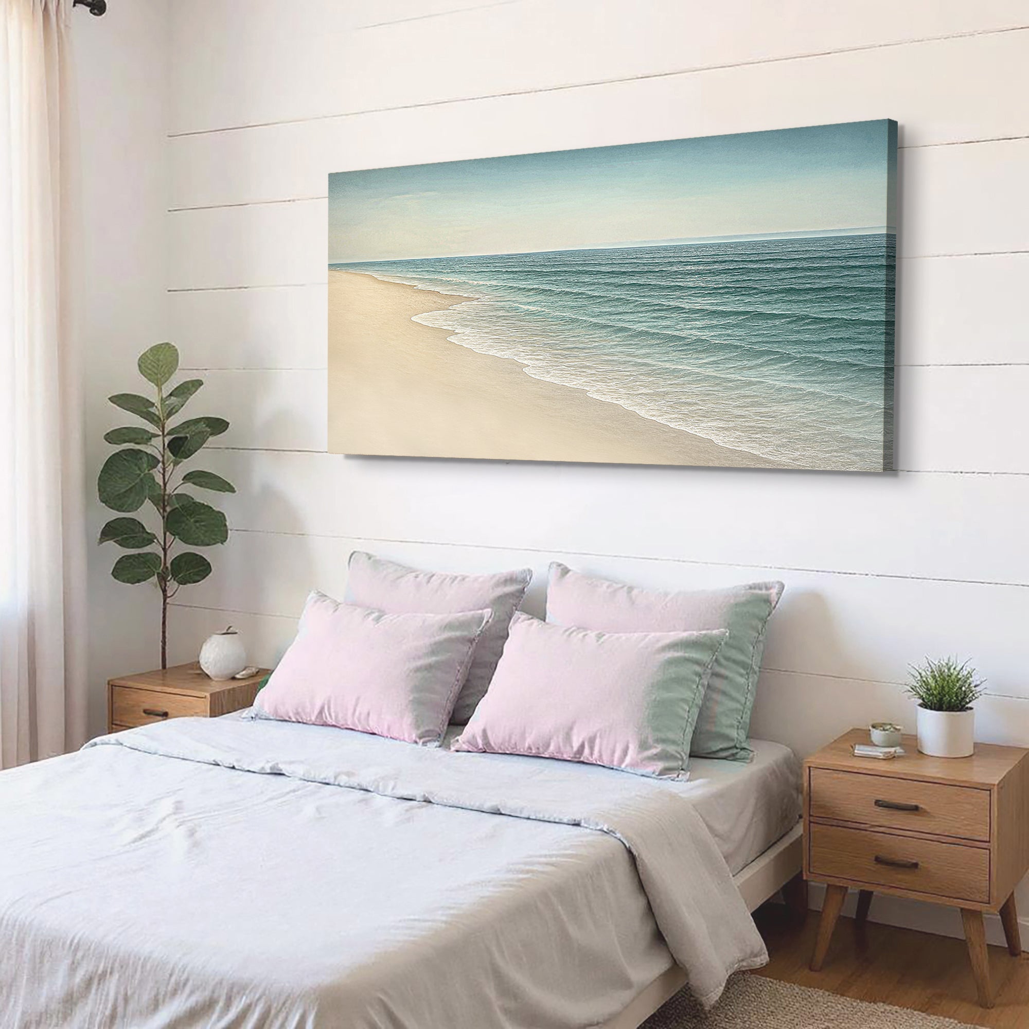 Beach Shoreline Coastal Wall Art II on sale at MyriadMart