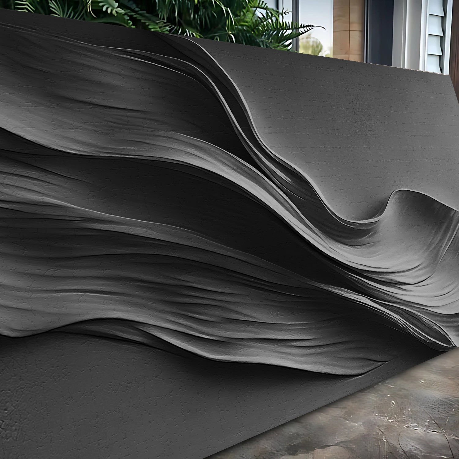 Black Minimalist Wall Art on sale at MyriadMart