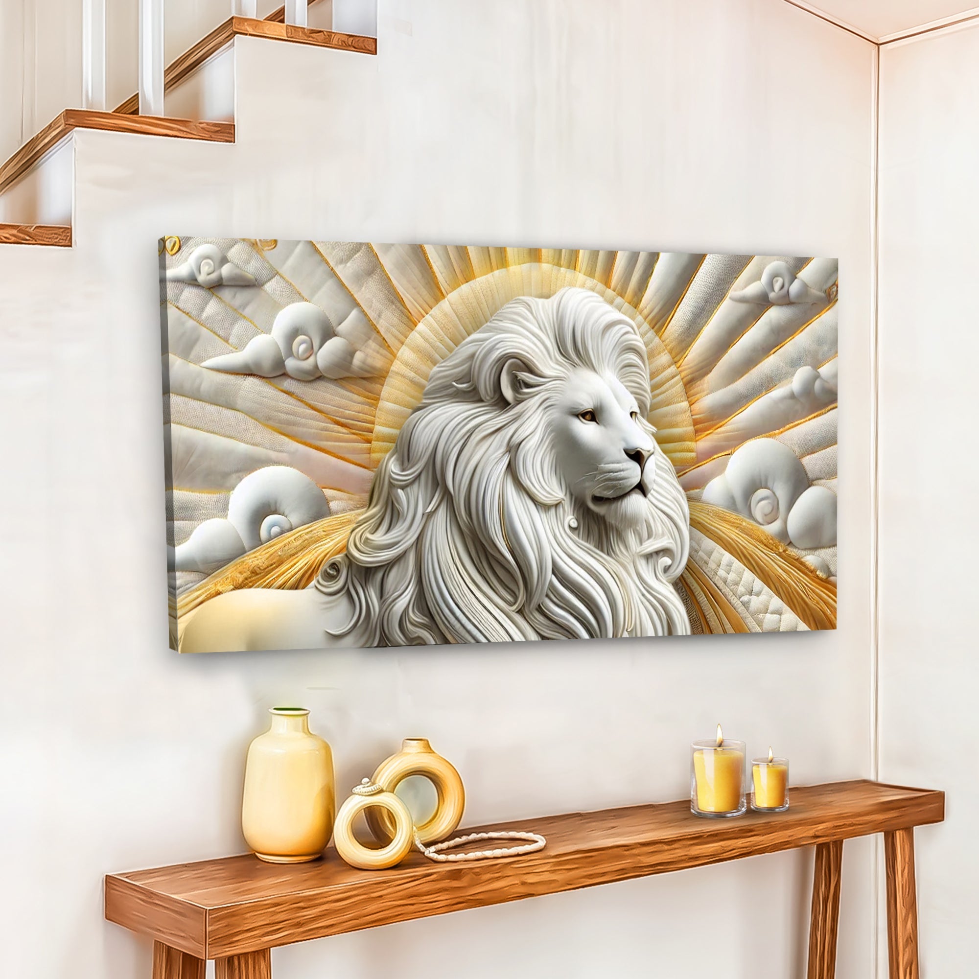 3D Majestic Lion Wall Art III on sale at MyriadMart