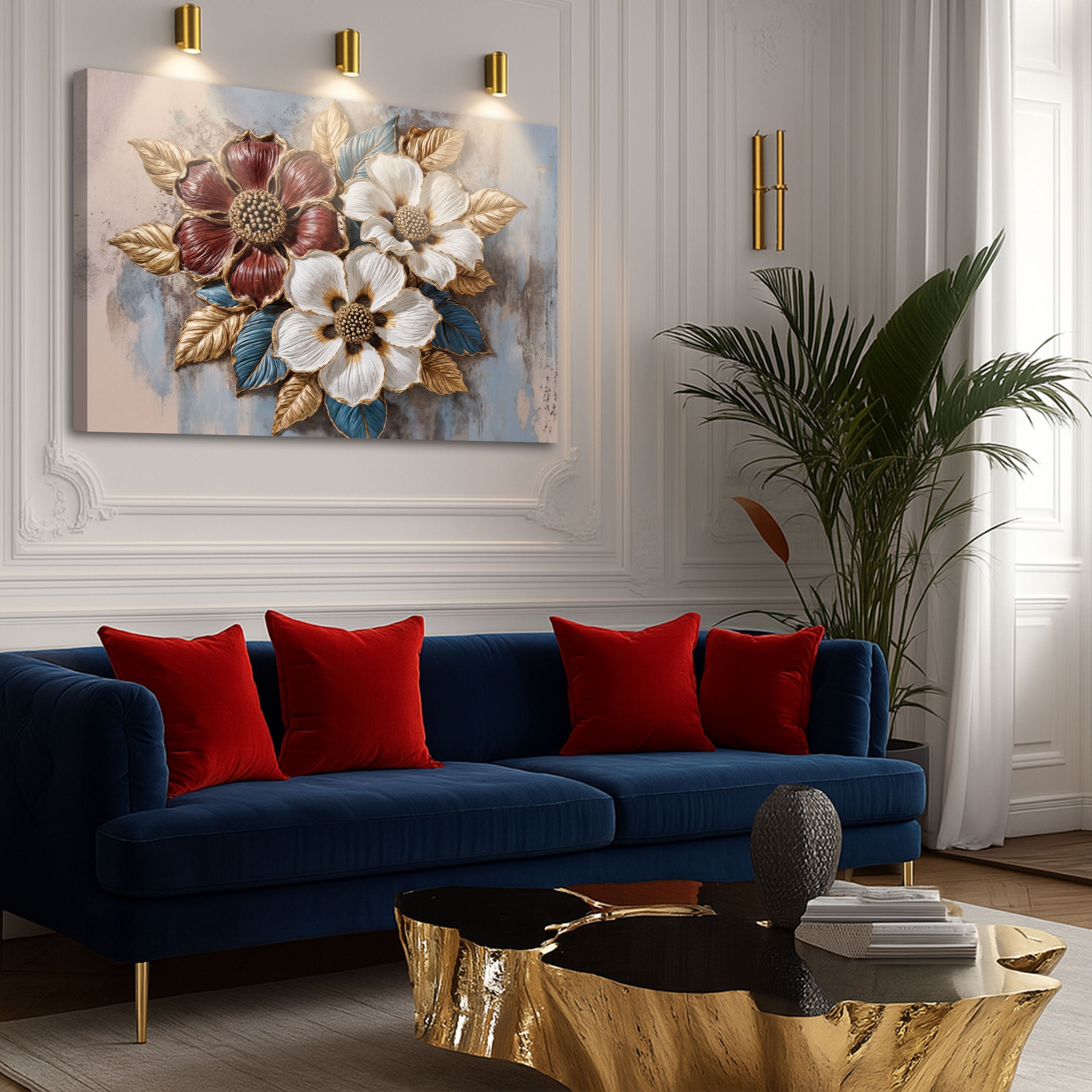 Floral Symphony Wall Art II on sale at MyriadMart