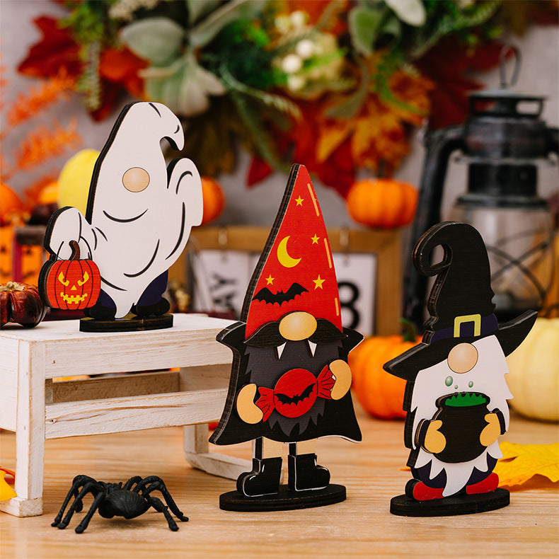 Assorted 2-Piece Halloween Element Ornaments - MyriadMart