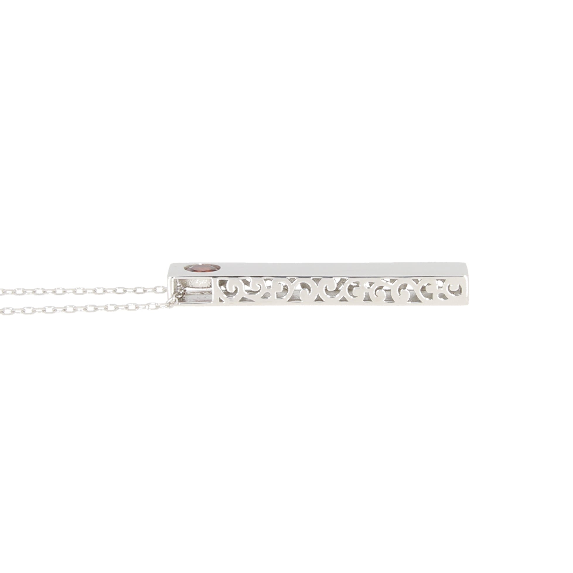 Garnet Fashion Pendants Sterling Silver on sale at MyriadMart