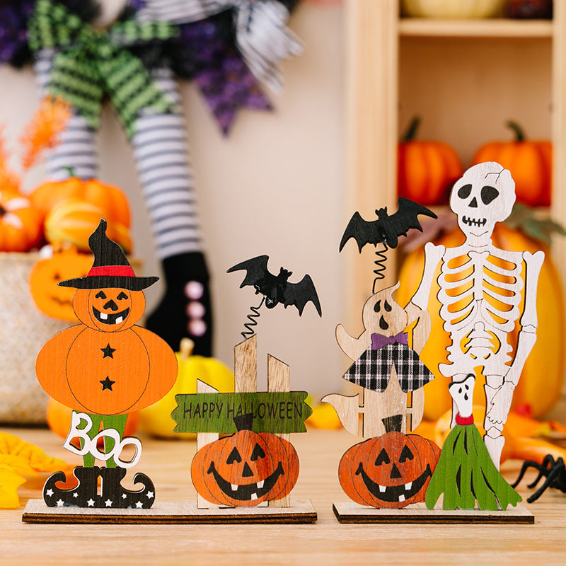 2-Piece Halloween Element Decor Ornaments - MyriadMart