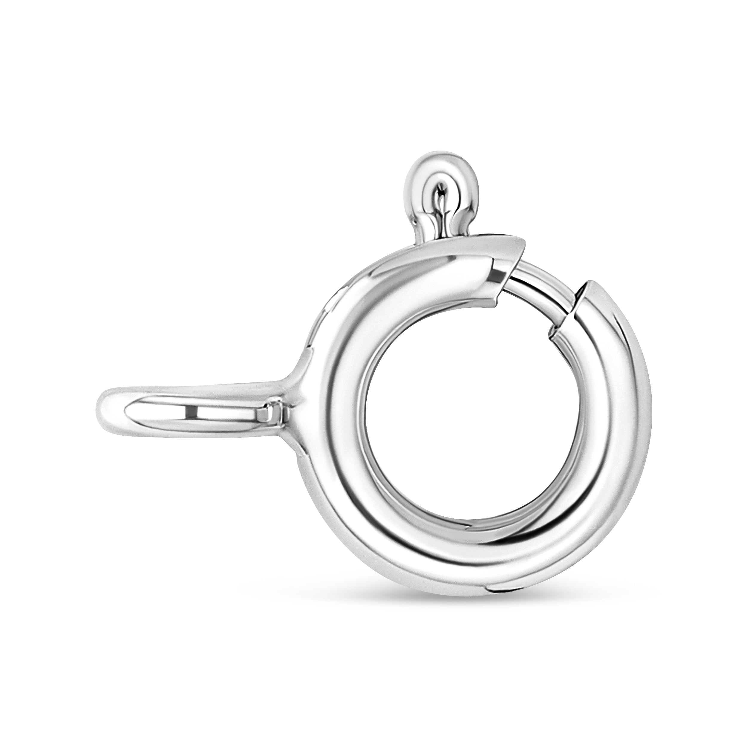 10K White Gold 1/4 Cttw Bezel-Set Round Diamond Solitaire Floral Pendant 18" Necklace I-J Color, SI2-I1 Clarity on sale at MyriadMart