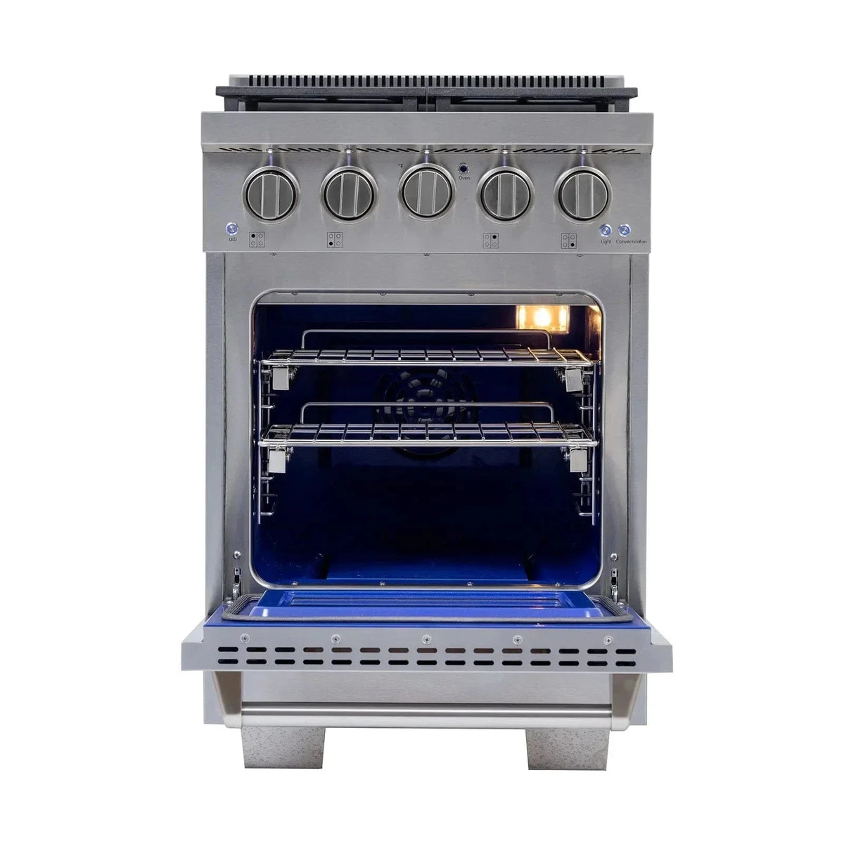 Kucht Professional 24" Gas Range Stainless Steel, True Simmer Burners, KFX2400X-S on sale at MyriadMart