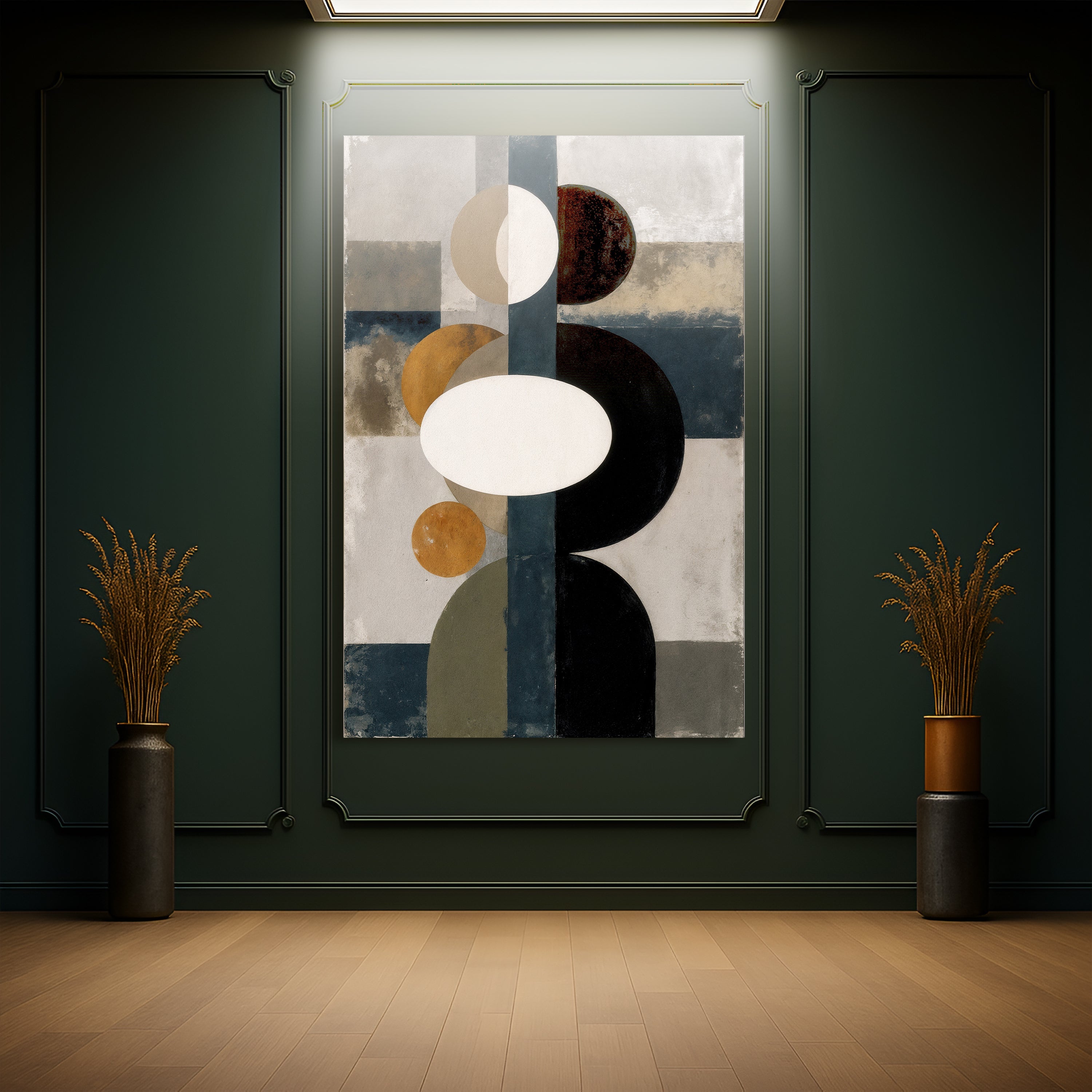 Abstract Contemporary Geometry Wall Art on sale at MyriadMart