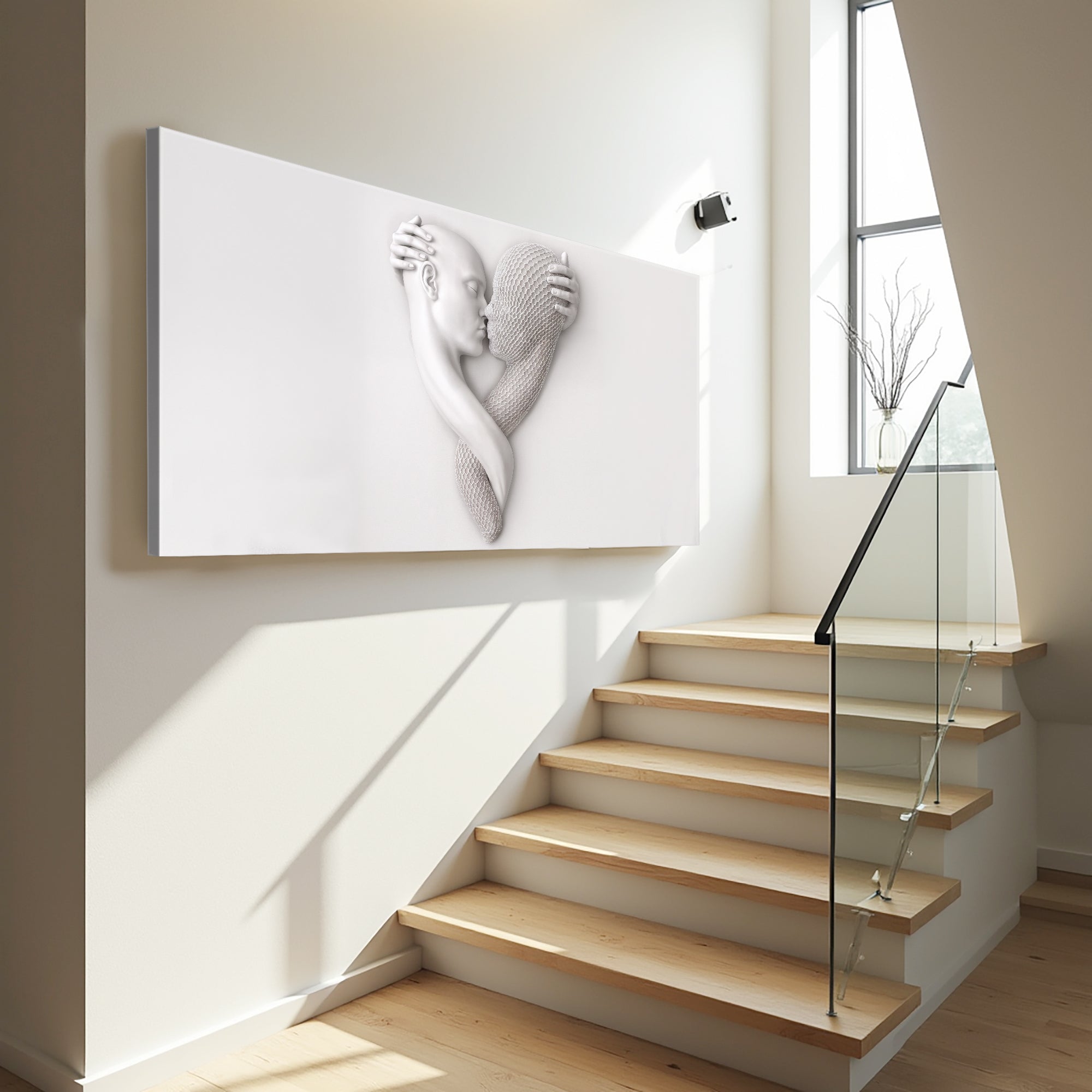 Eternal Love Figure Abstract Wall Art VI on sale at MyriadMart