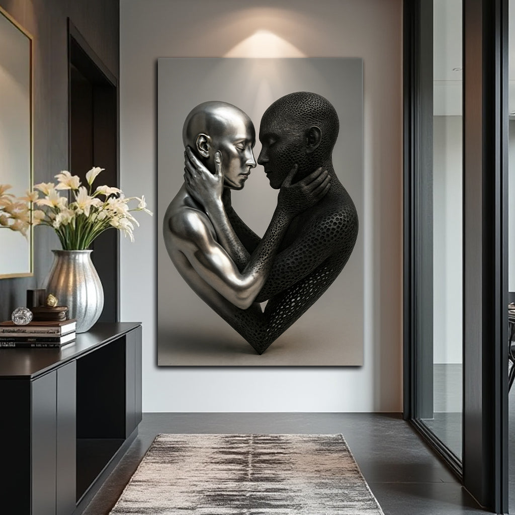 Eternal Love Figure Abstract Wall Art VIII on sale at MyriadMart