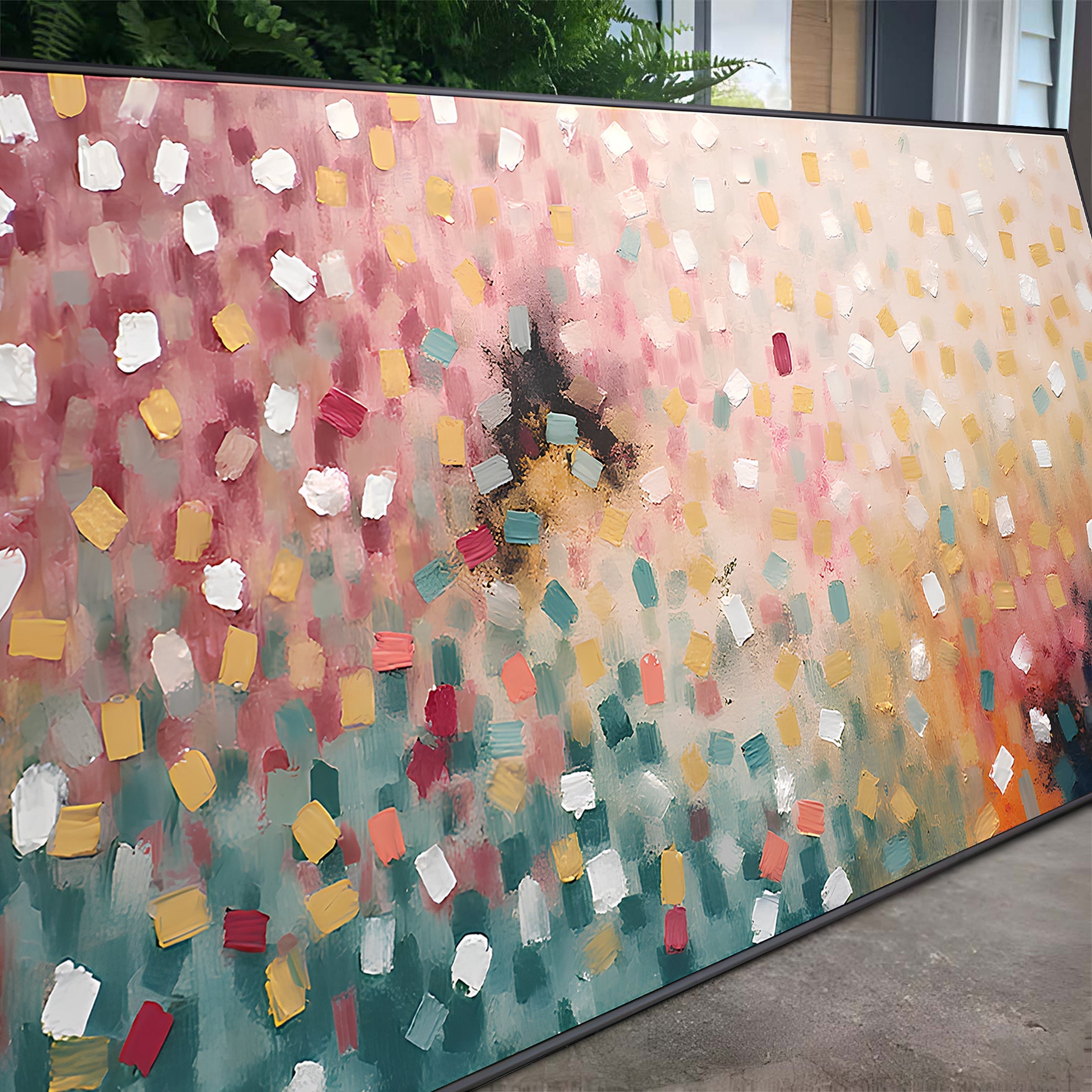 Secret Garden Impasto Wall Art on sale at MyriadMart