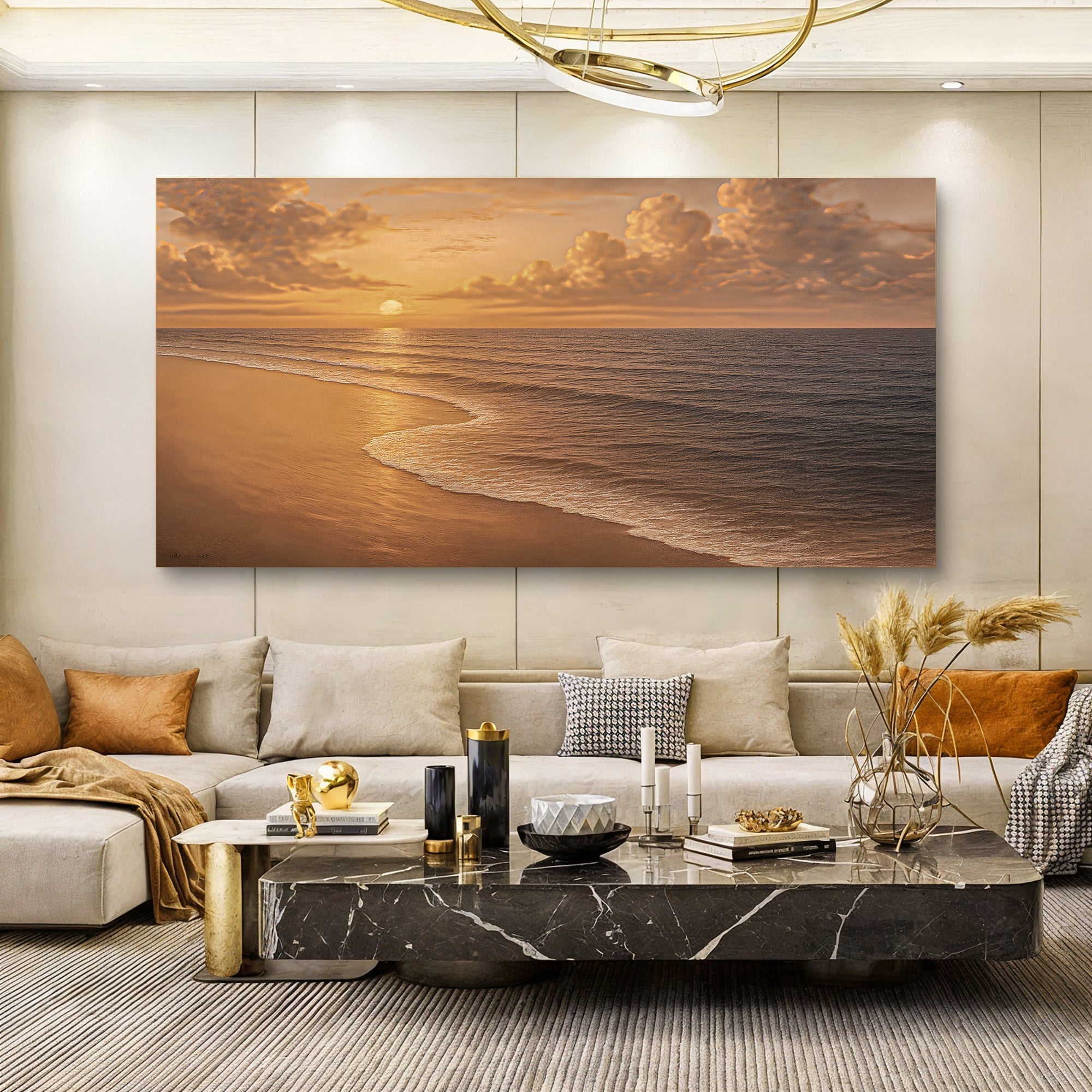 Beach Shoreline Coastal Wall Art VIII on sale at MyriadMart