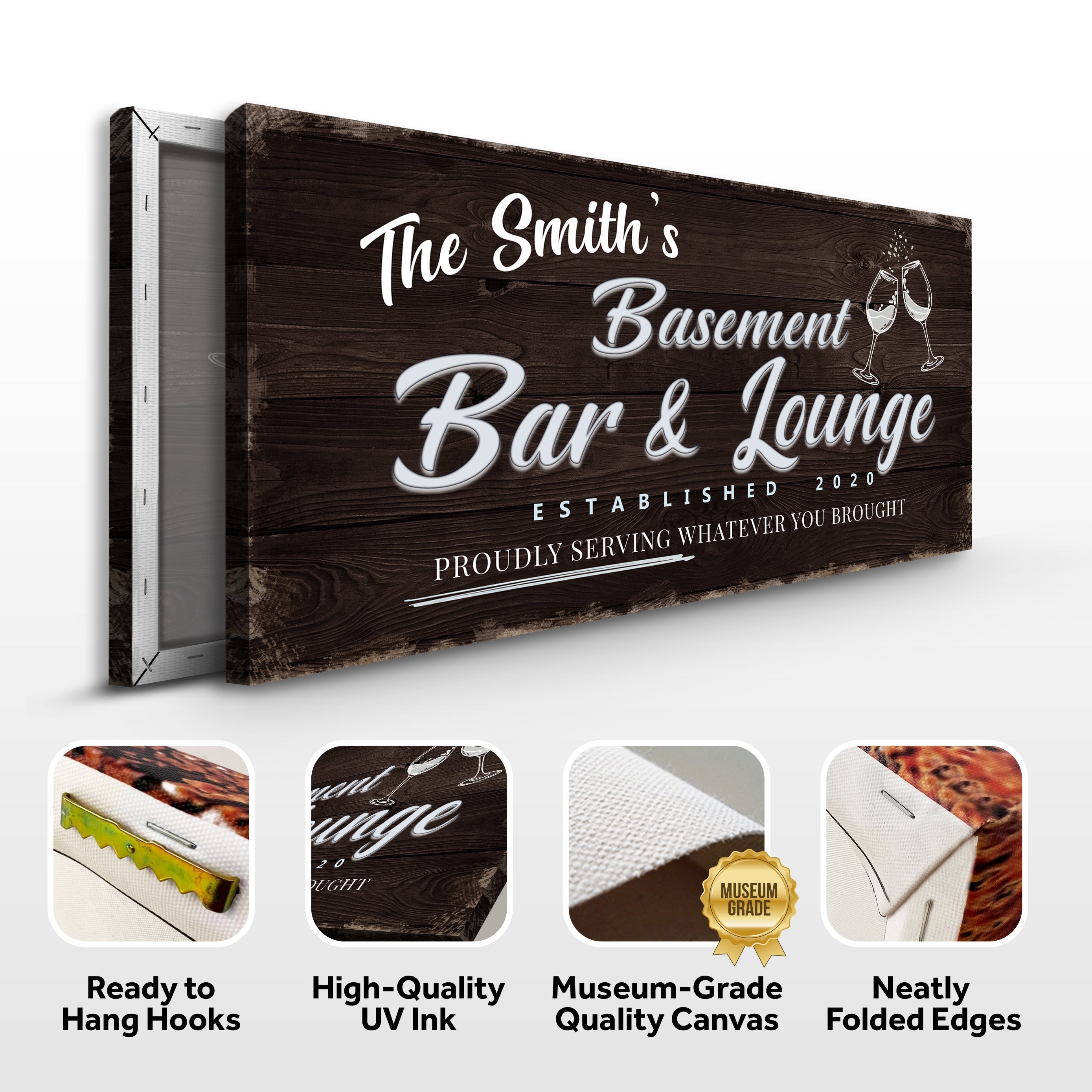 Basement Bar And Lounge Sign IV on sale at MyriadMart