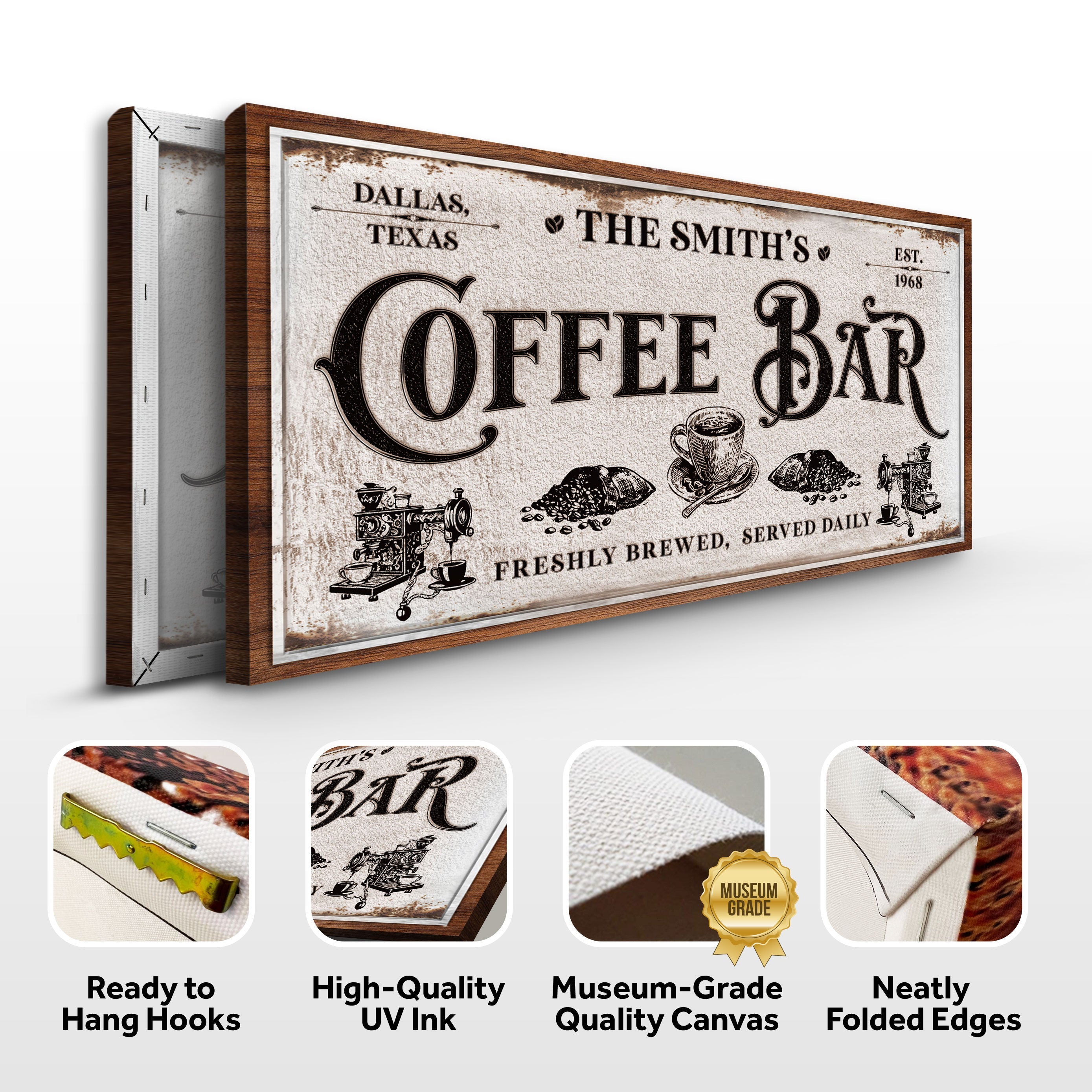 Coffee Bar Sign VIII on sale at MyriadMart