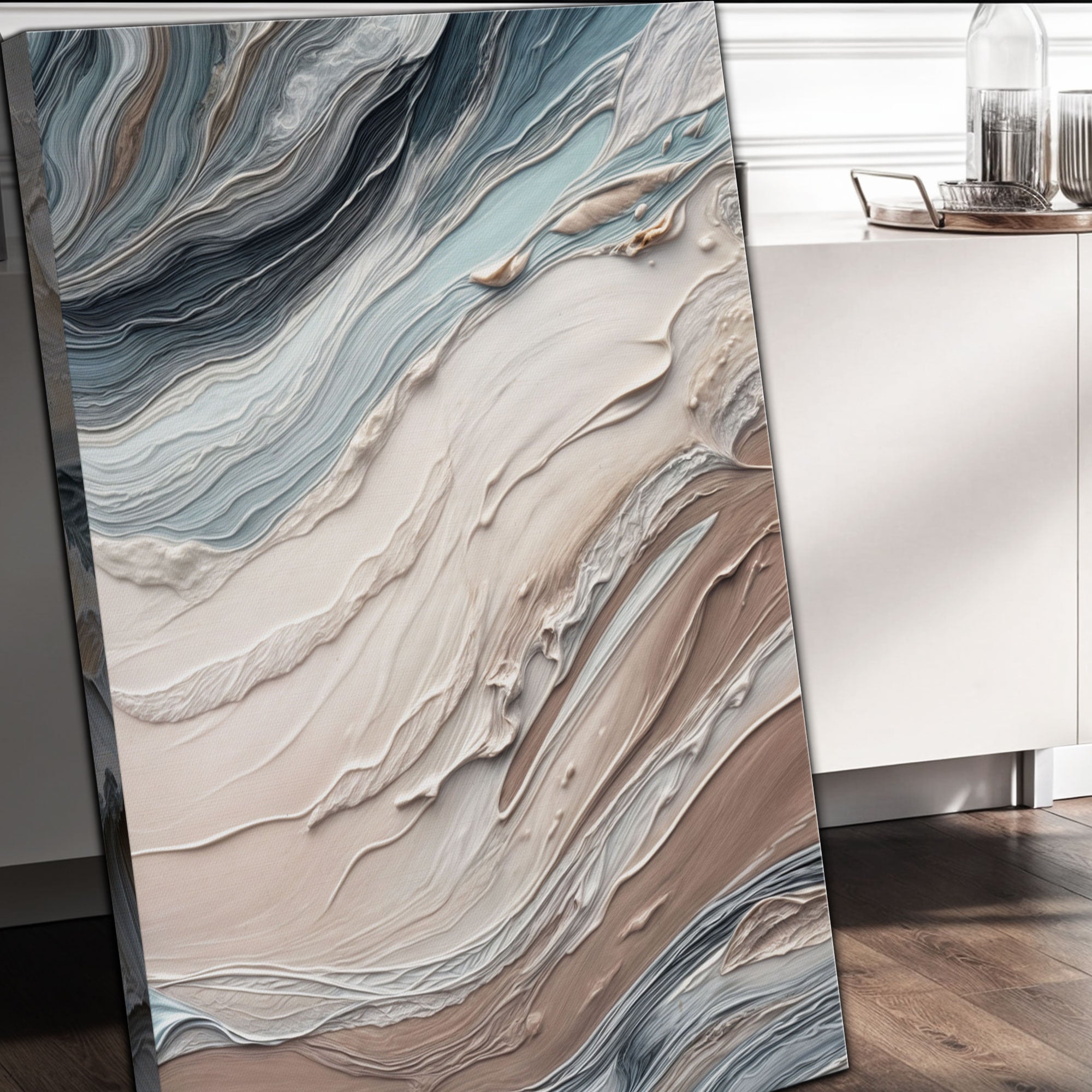 Earth Tone Swirls Wall Art on sale at MyriadMart