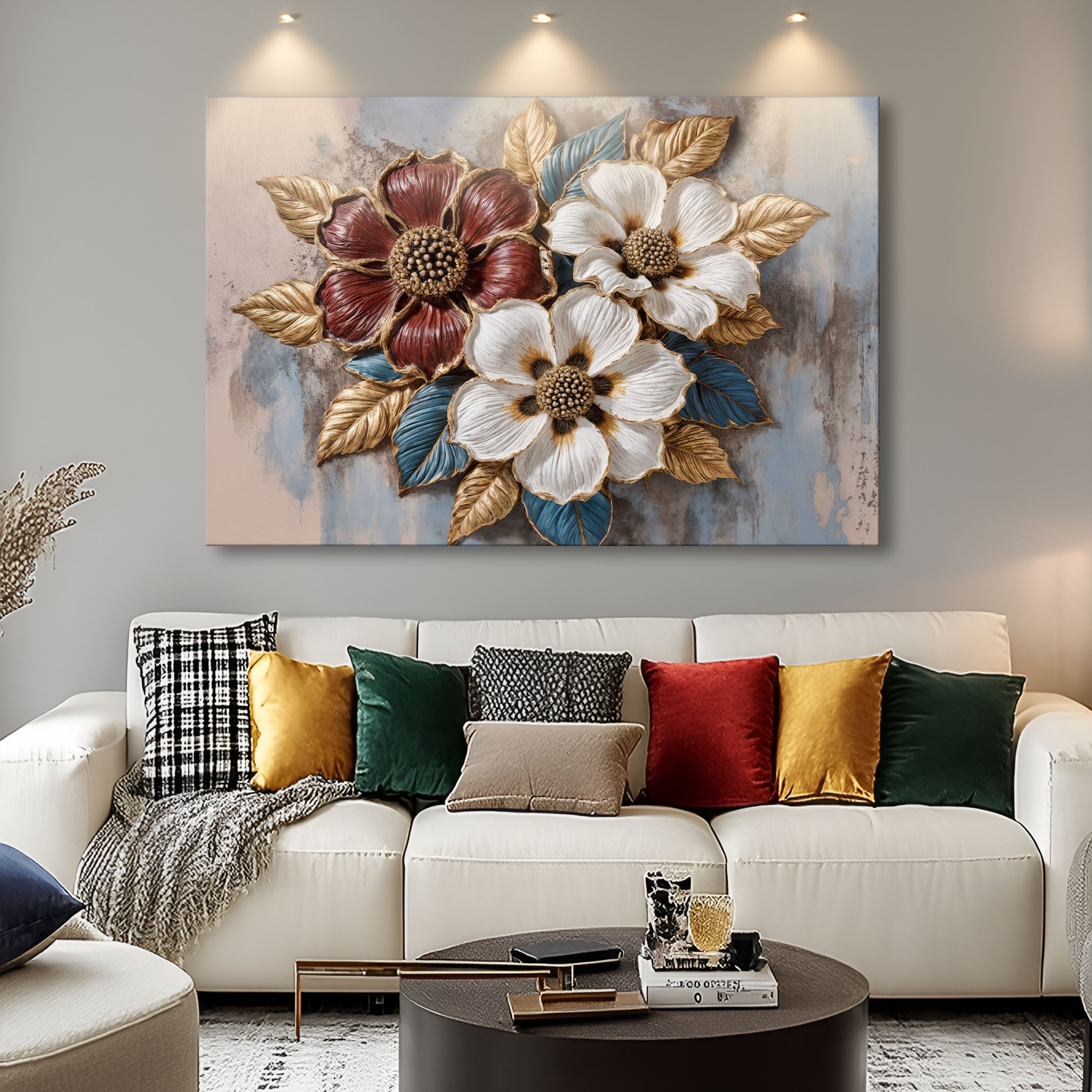 Floral Symphony Wall Art II on sale at MyriadMart
