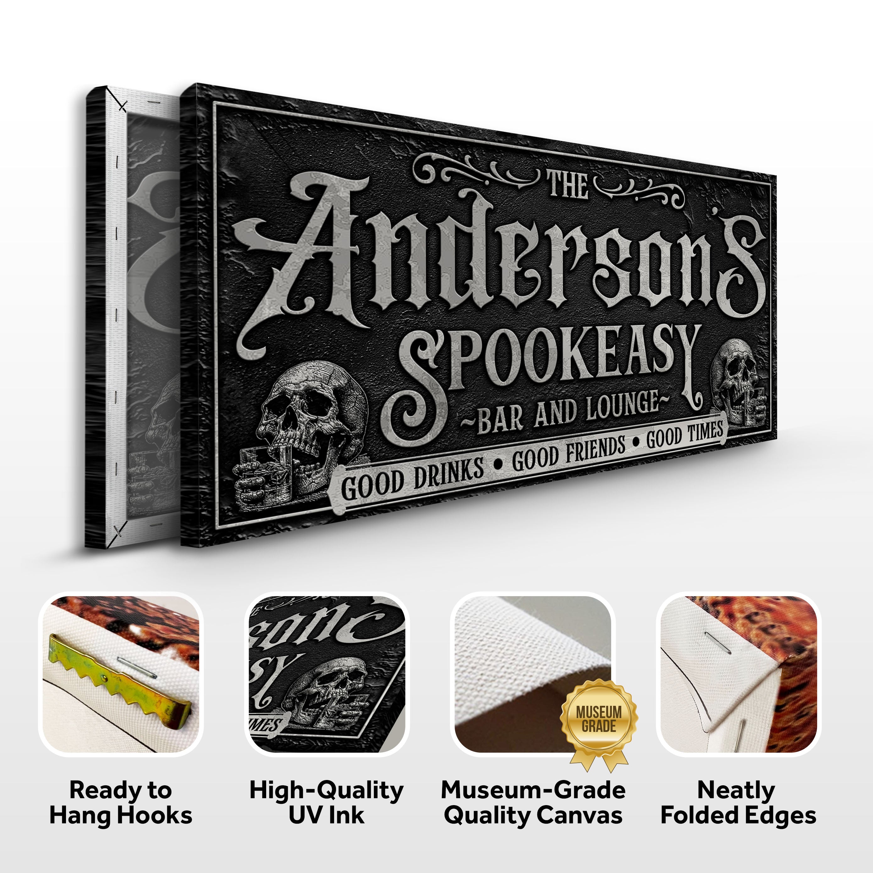 Personalized Spookeasy Bar Sign II on sale at MyriadMart