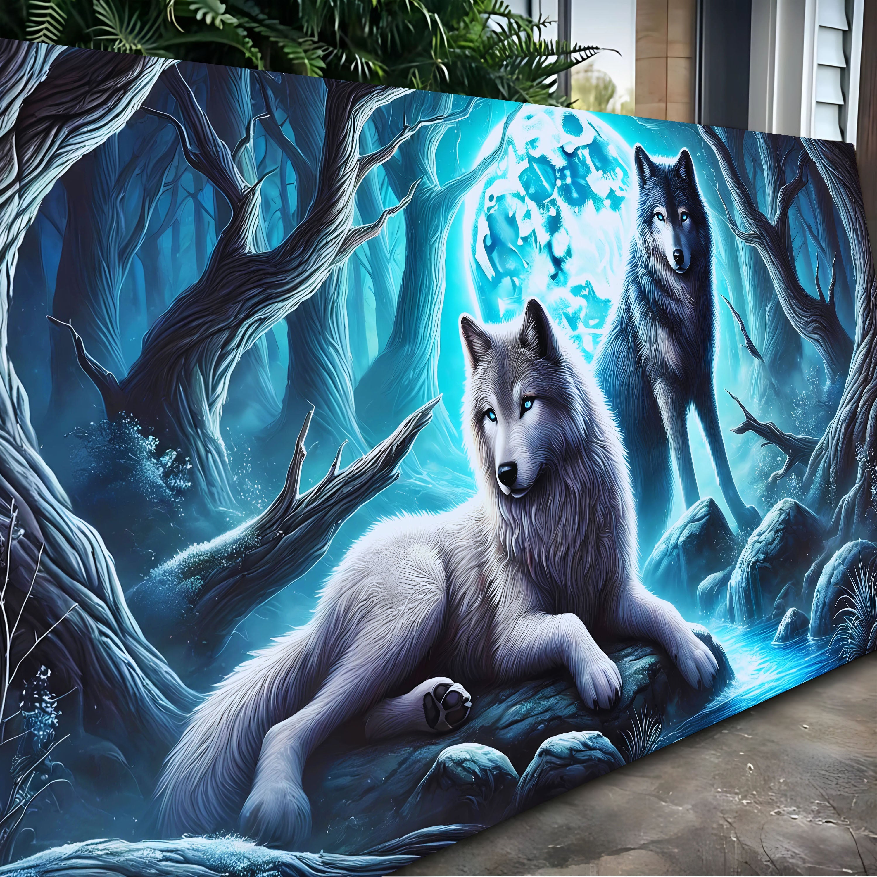 3D Wolves Wall Art on sale at MyriadMart