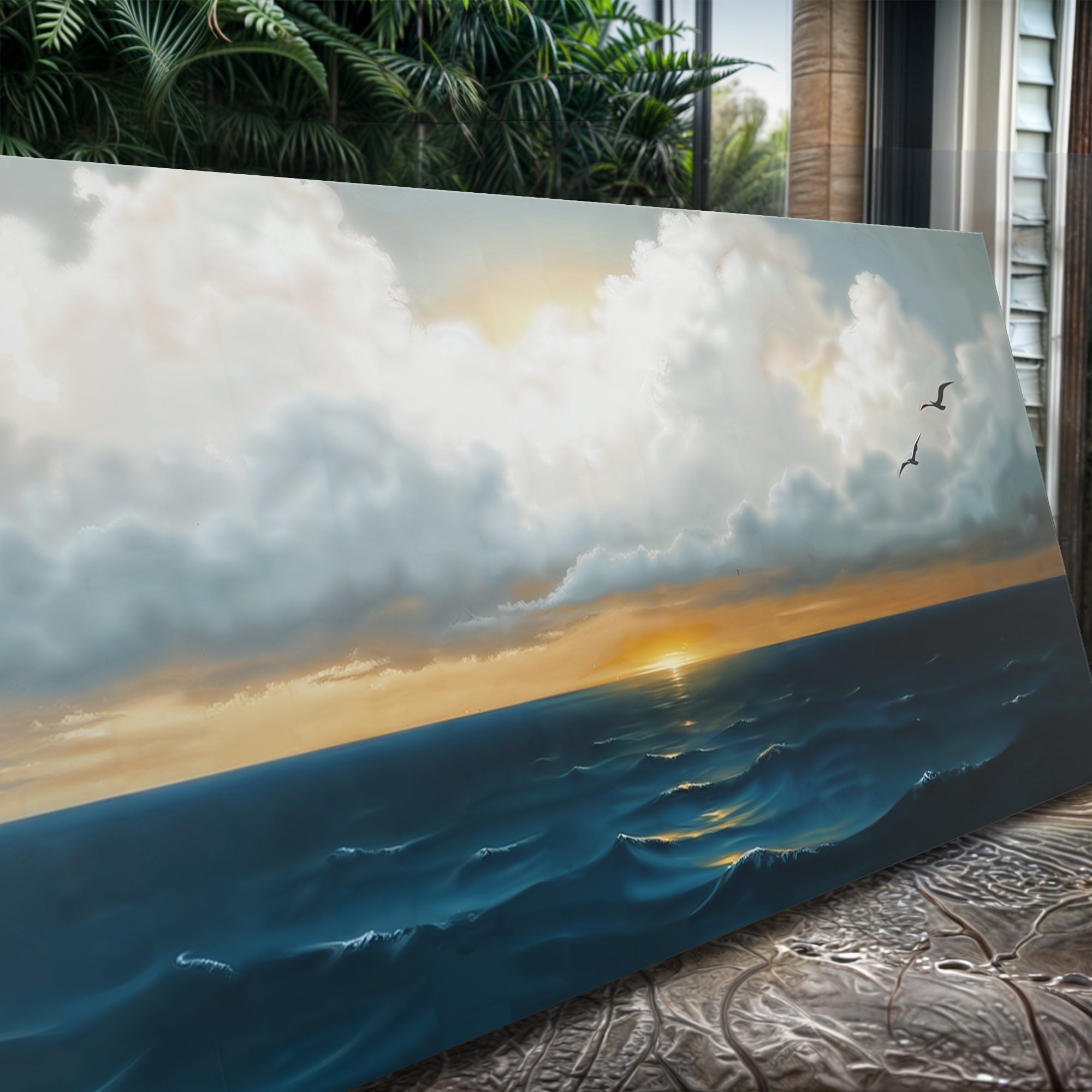 Waterscape Abstract Wall Art II on sale at MyriadMart