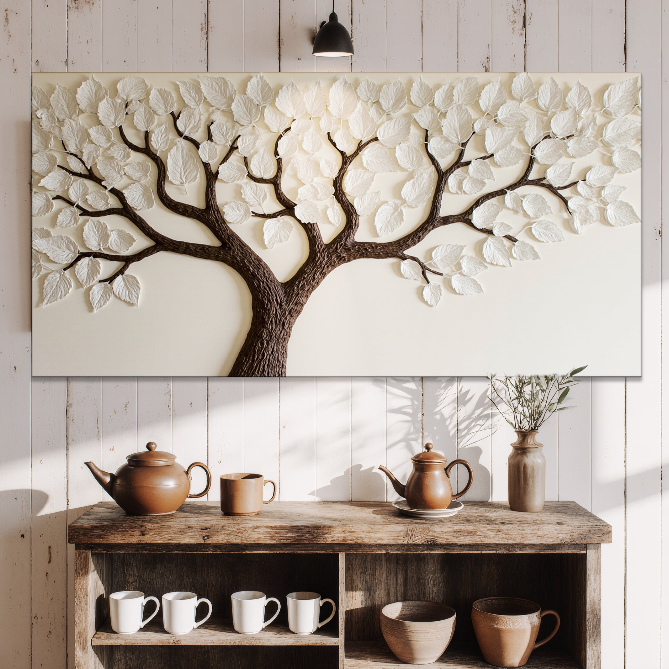 Ivory Canopy Tree Wall Art on sale at MyriadMart