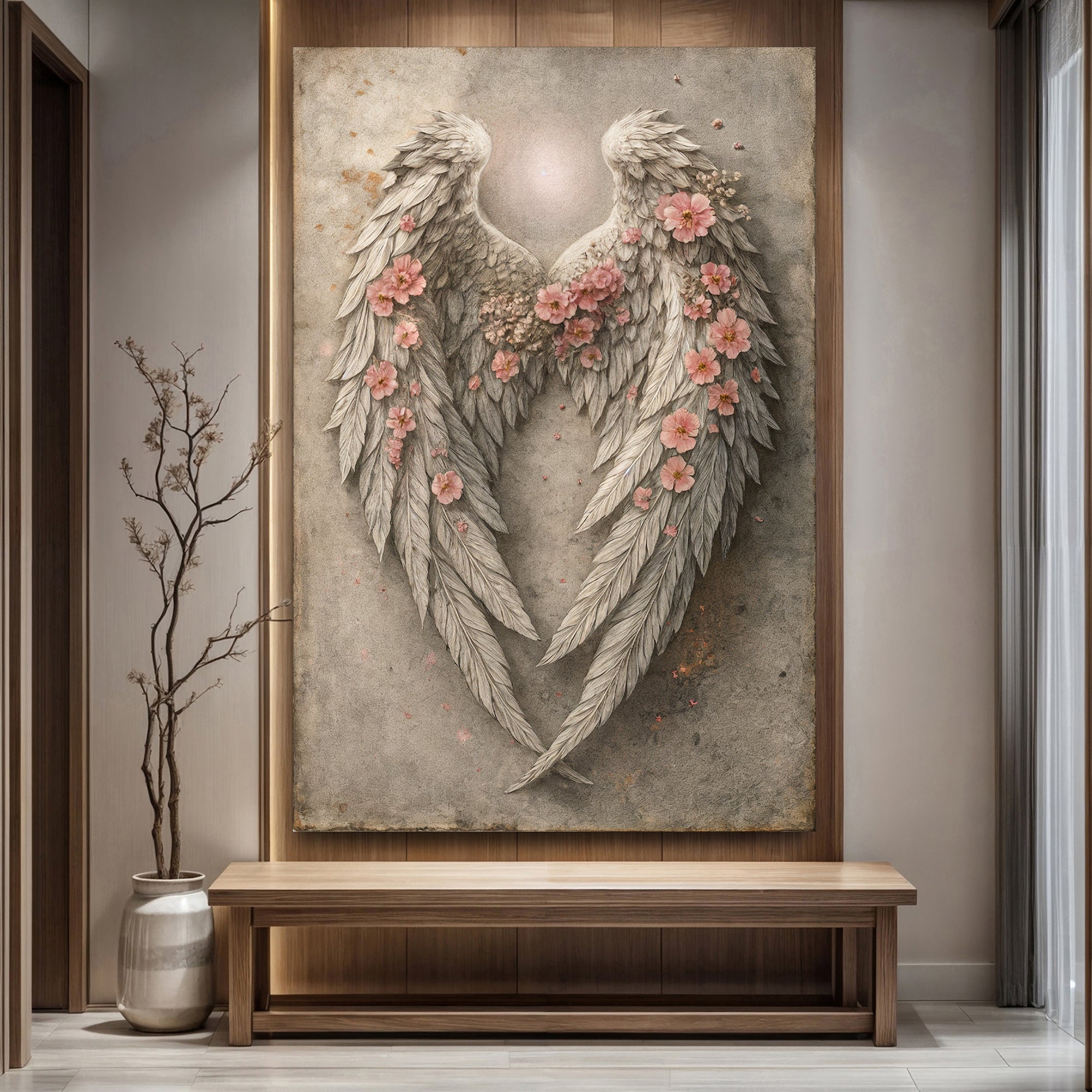 Abstract Blooming Wings Wall Art on sale at MyriadMart