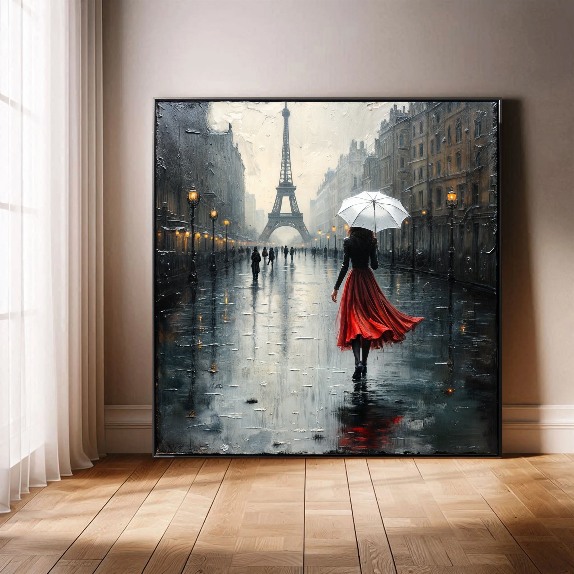 Paris Stroll Painting Wall Art on sale at MyriadMart