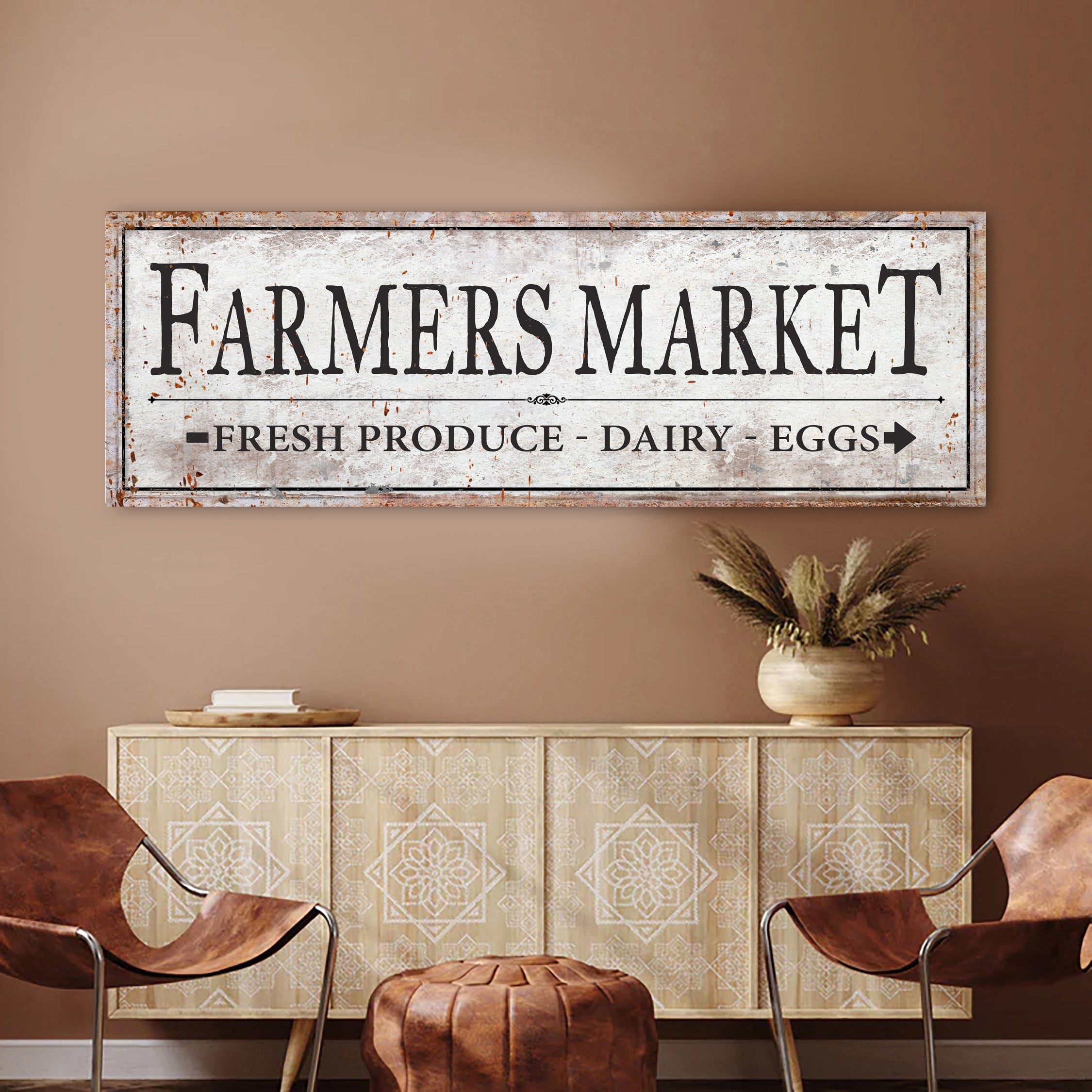Farmers Market Sign III on sale at MyriadMart