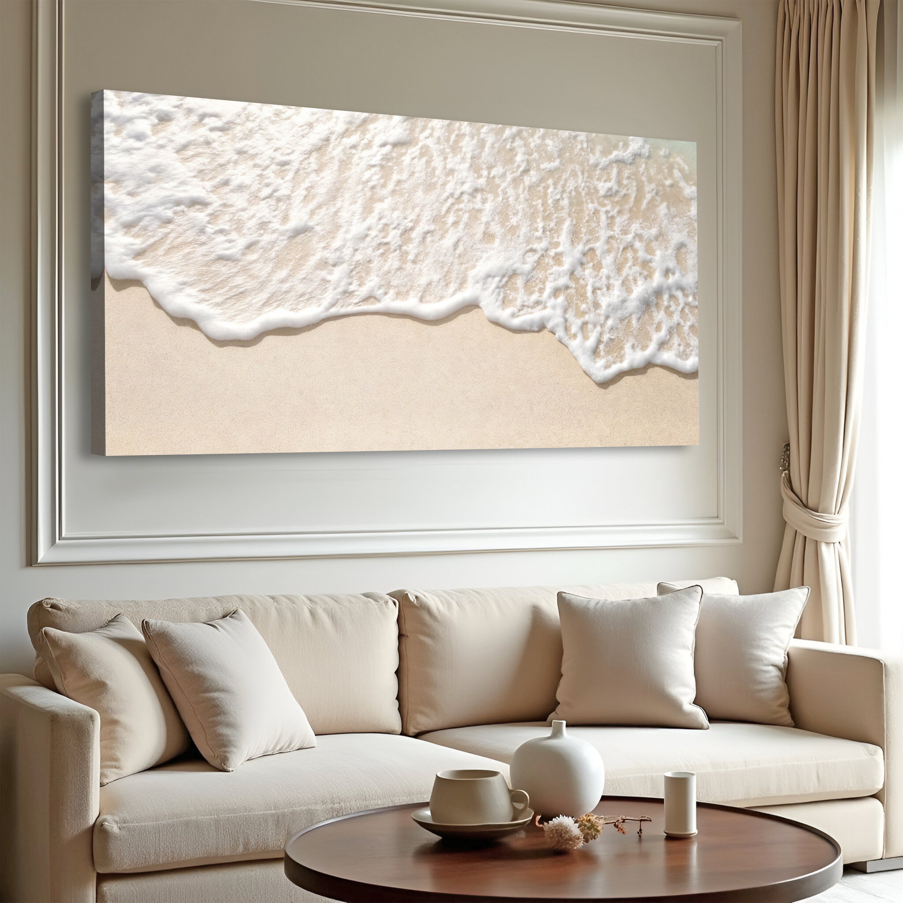Sandy Waves Wall Art II on sale at MyriadMart