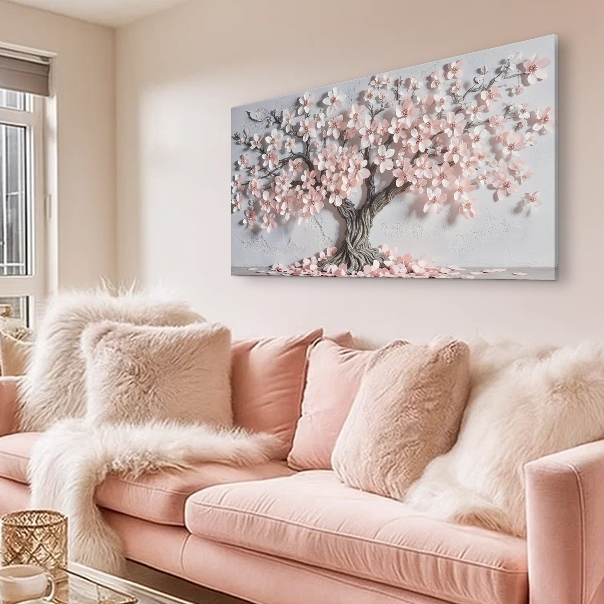 Pastel Blossom Awakening Wall Art on sale at MyriadMart