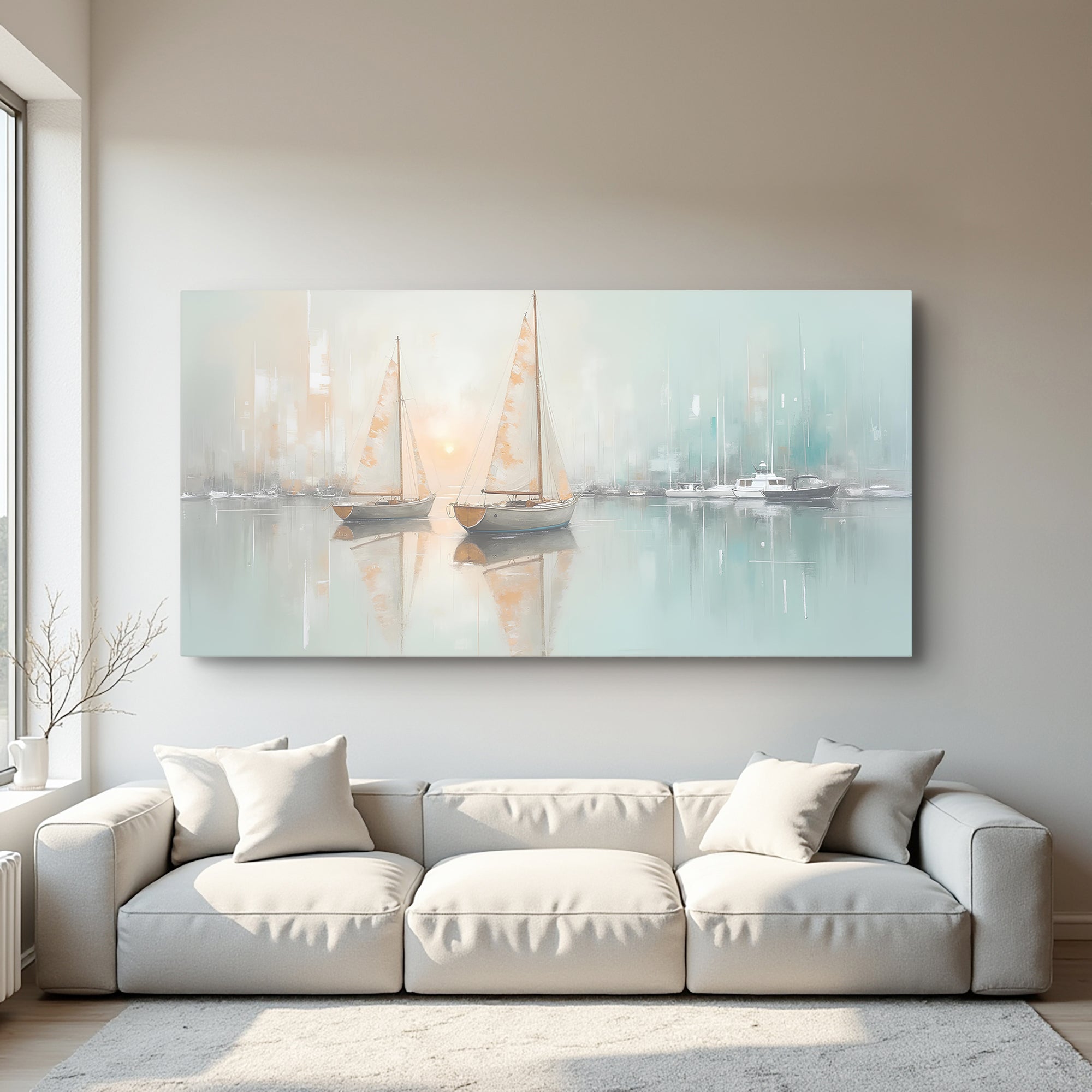 Abstract Pier and Dock Wall Art on sale at MyriadMart