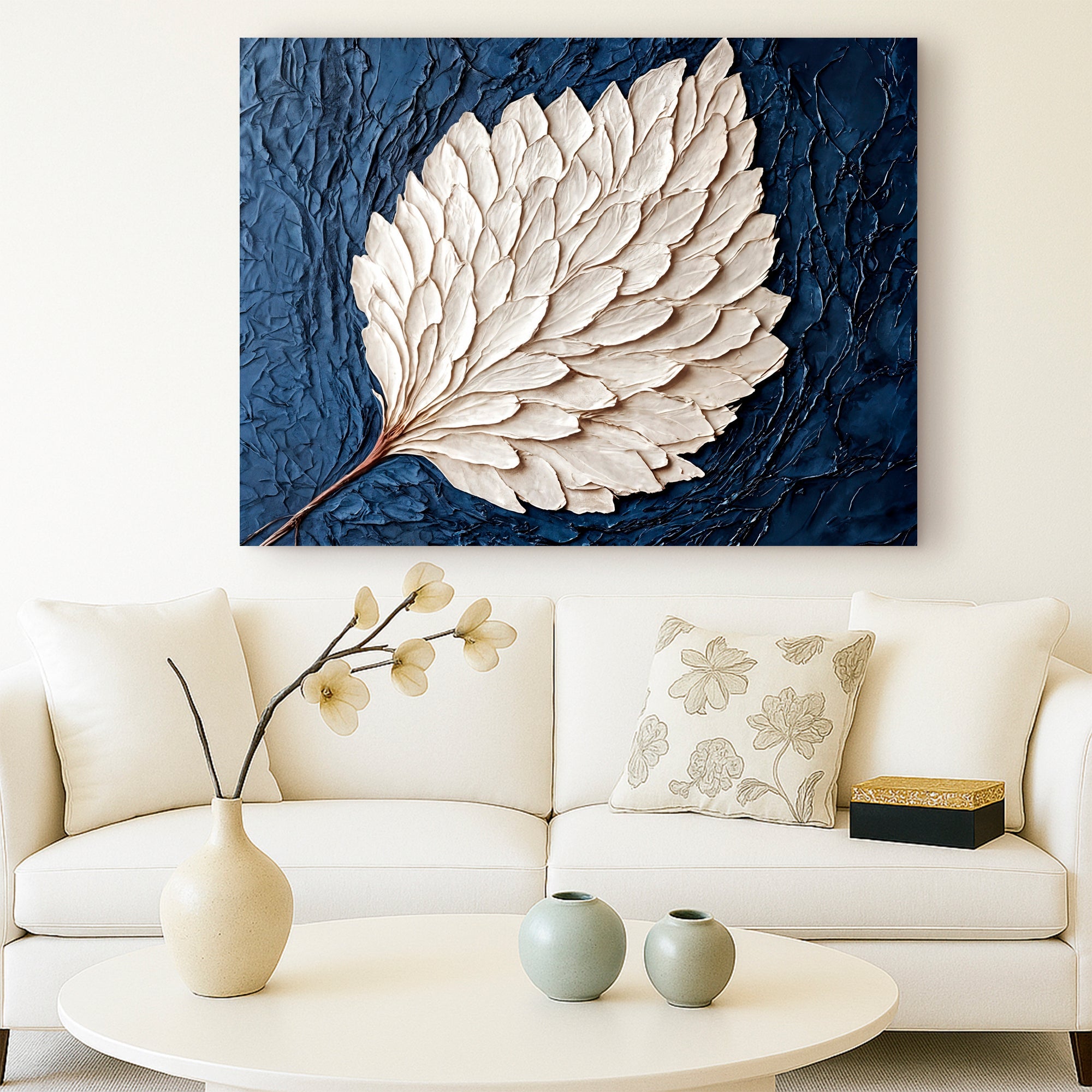 Ivory Bloom Wall Art on sale at MyriadMart
